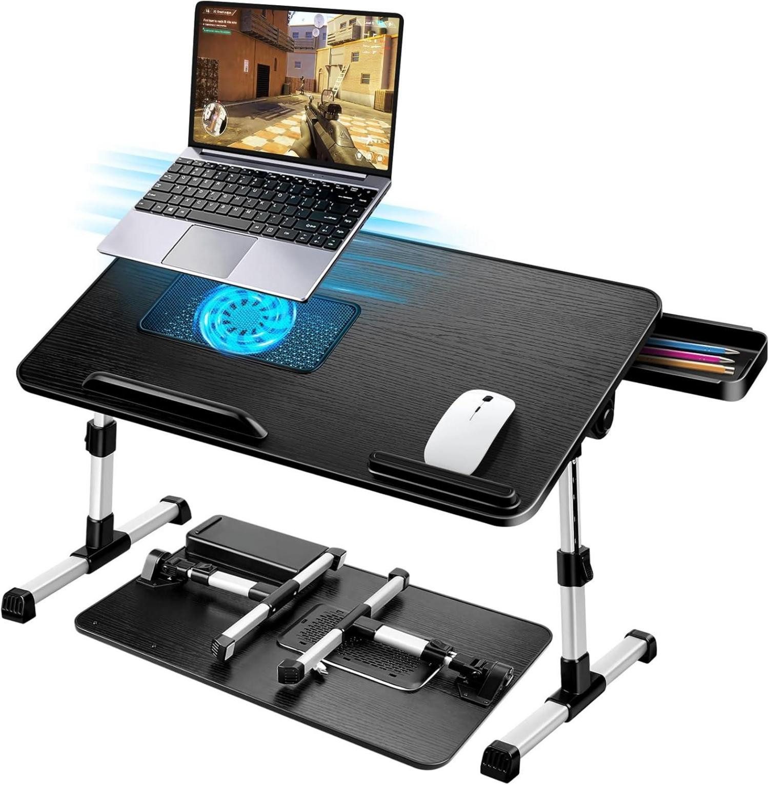 LuxusKollektion Laptoptisch Höhenverstellbarer Laptoptisch fürs Bett, günstig online kaufen