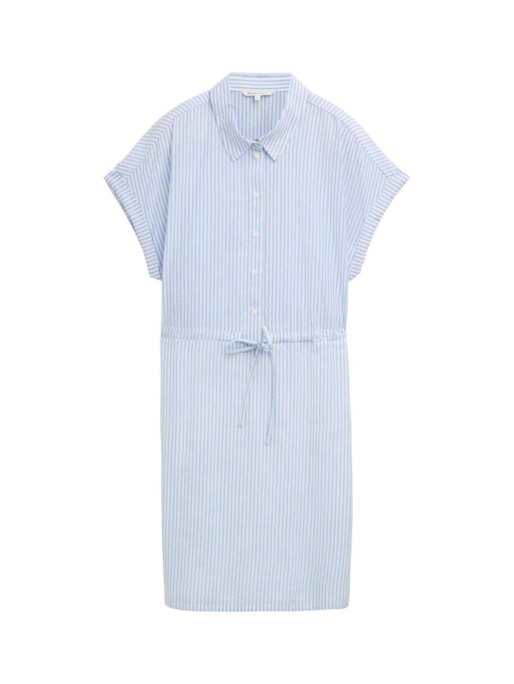 TOM TAILOR Denim Sommerkleid Mini-Blusenkleid mit günstig online kaufen