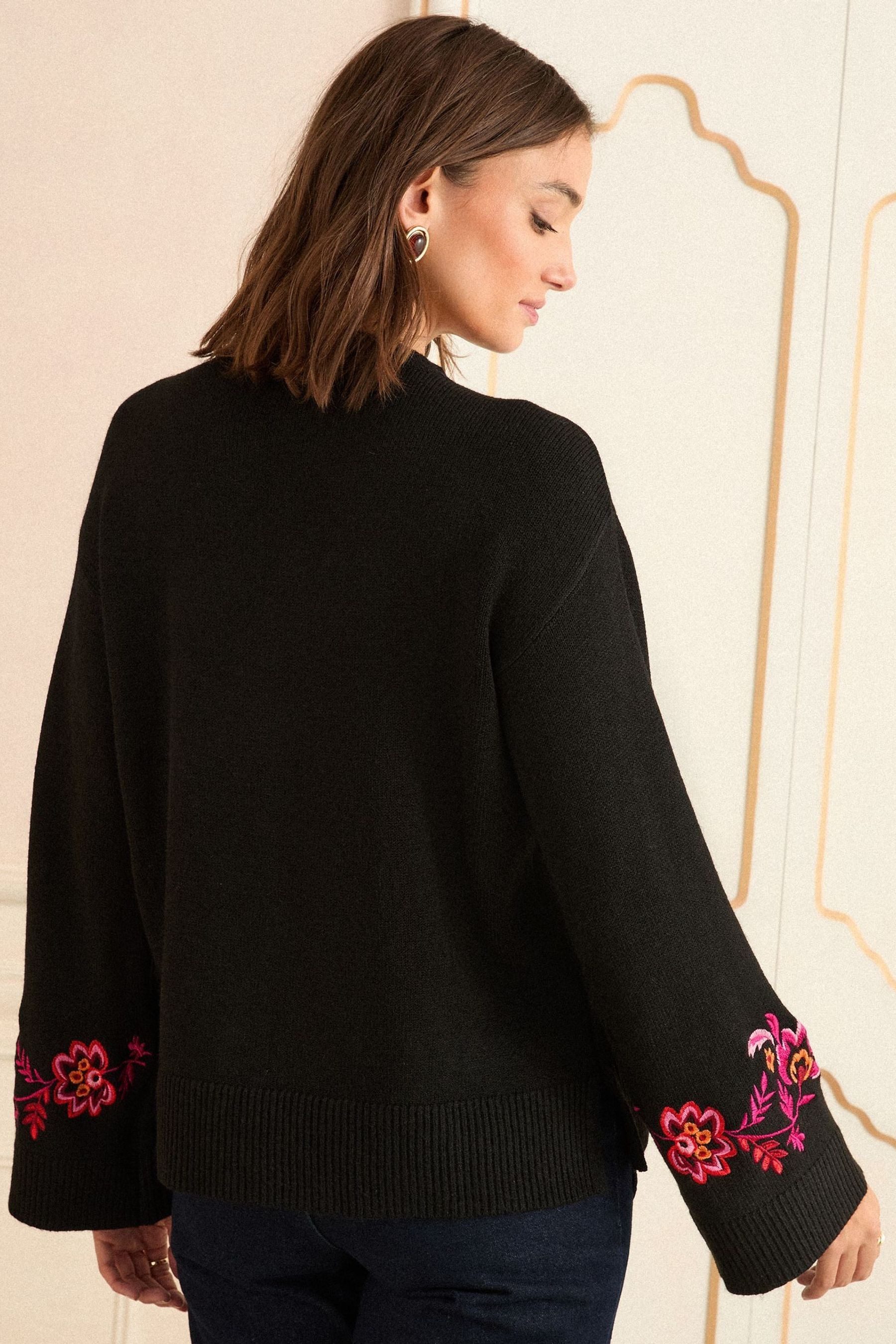 Love & Roses Strickpullover Love & Roses Pullover mit weiten Ärmeln (1-tlg) günstig online kaufen