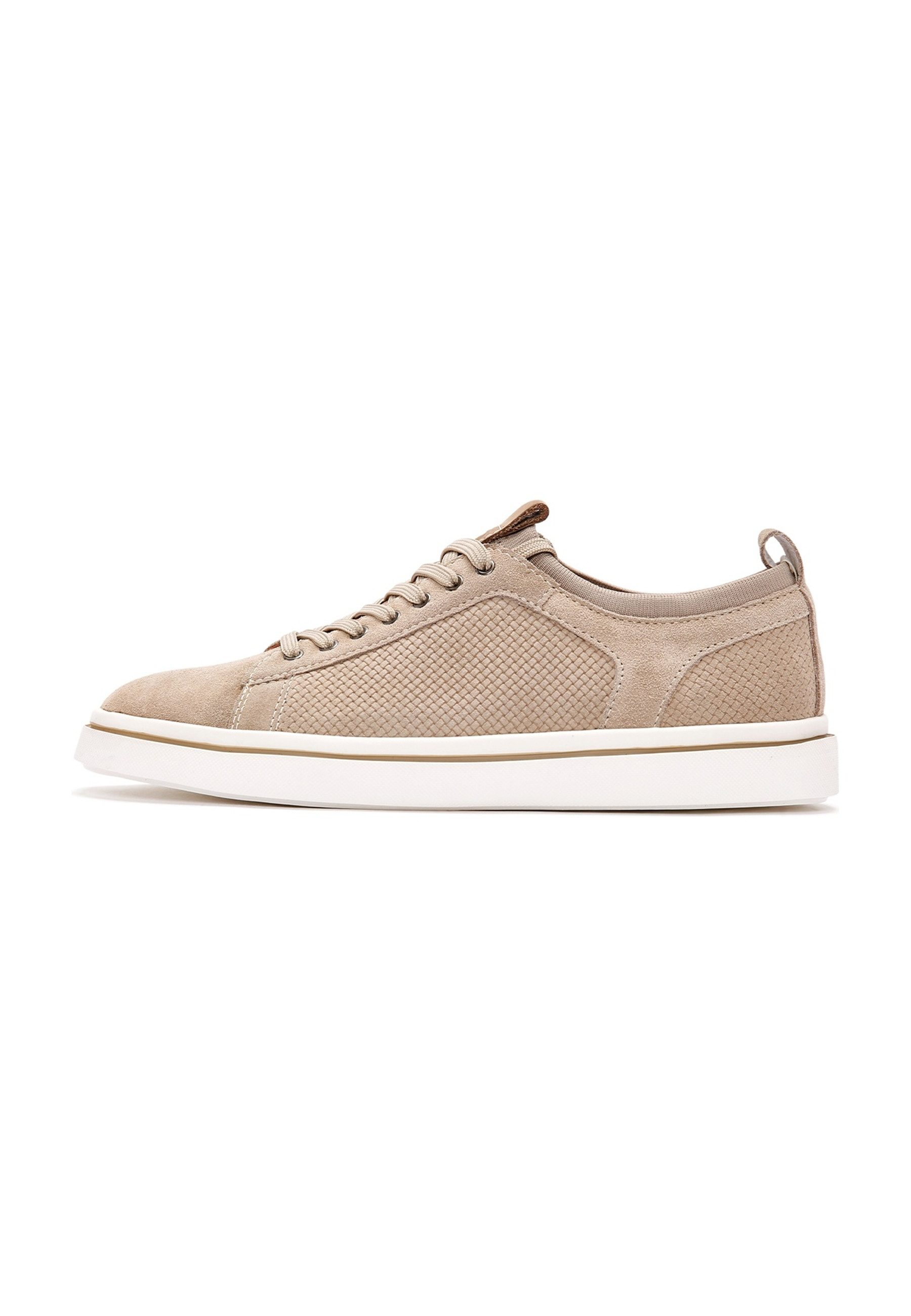 Derimod Sneaker aus Veloursleder Sneaker Echtes Leder, Komfortables Innenfutter, Schnürdesign, Lässiger Stil