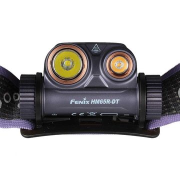 Fenix LED Stirnlampe HM65R-DT LED Stirnlampe 1300 Lumen Dark Purple