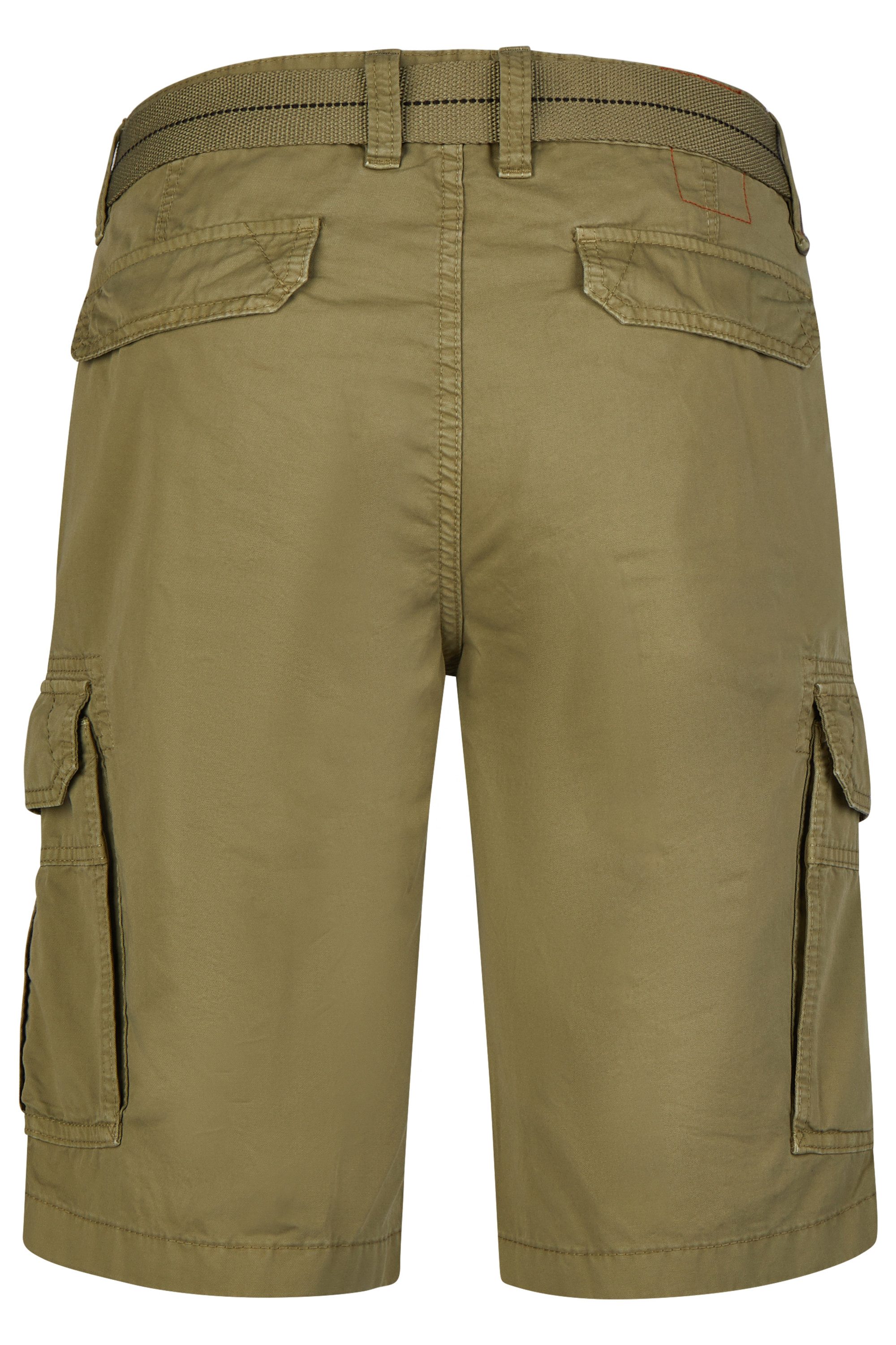 Hattric Bermudas Cargo Bermuda mit Gürtel