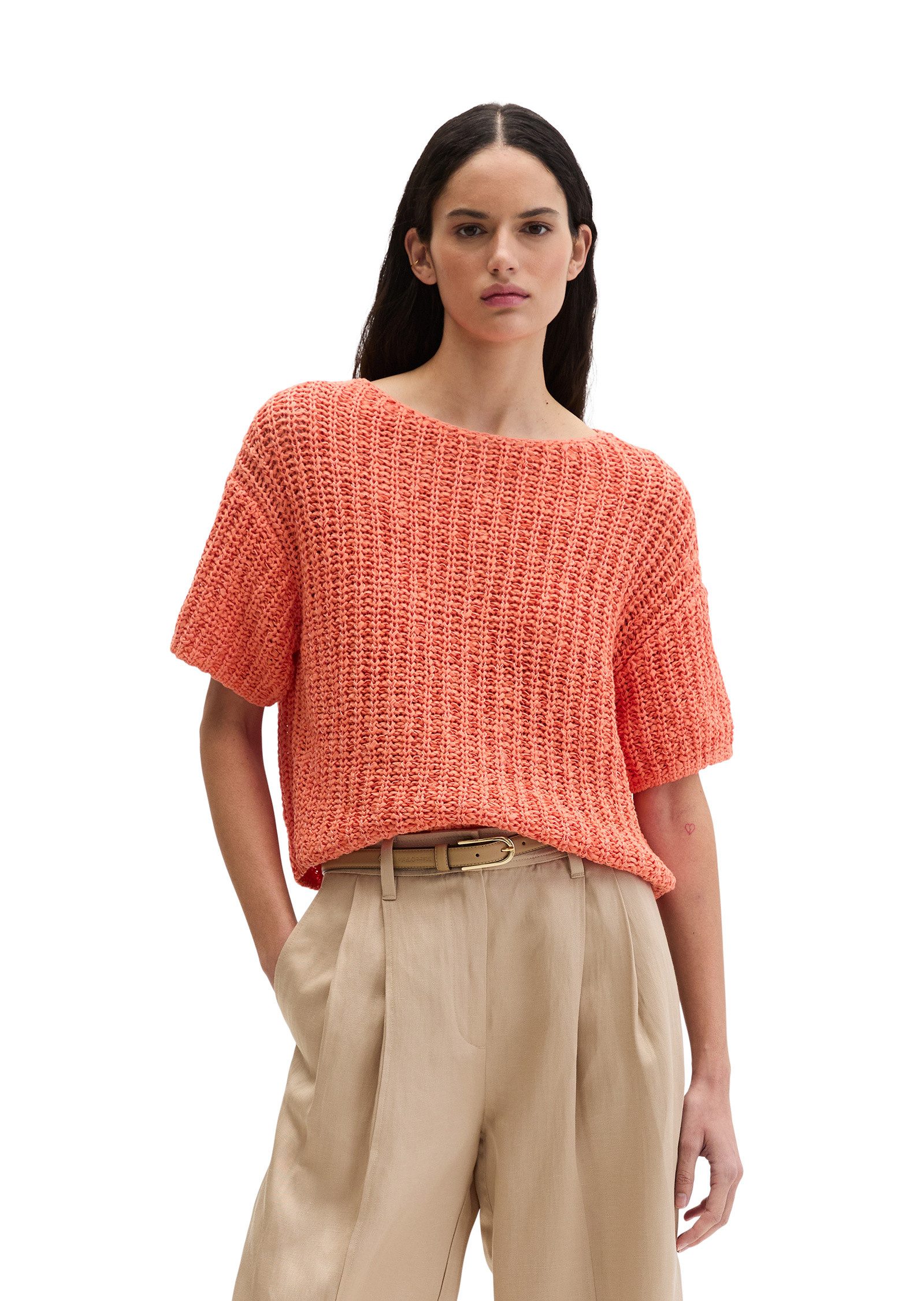 Marc O'Polo Strickpullover aus Bändchengarn