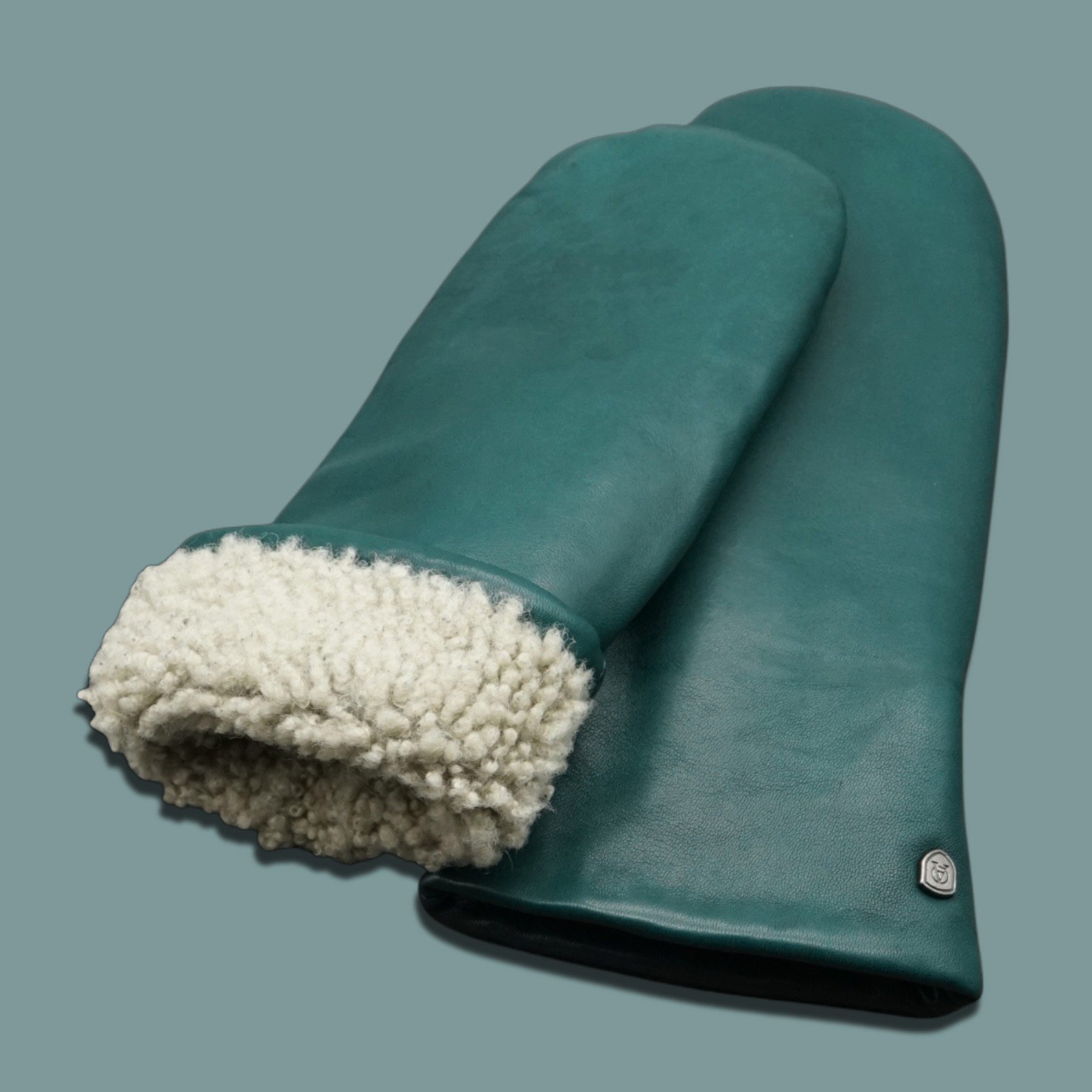 AKAROA Lederhandschuhe Lammfell Fäustlinge SUE, italienisches günstig online kaufen