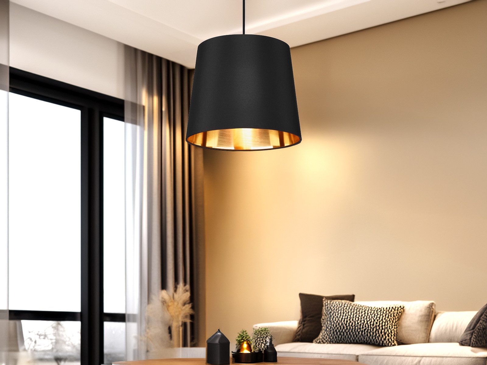 meineWunschleuchte Pendelleuchte, ohne Leuchtmittel, Designklassiker Esstis günstig online kaufen