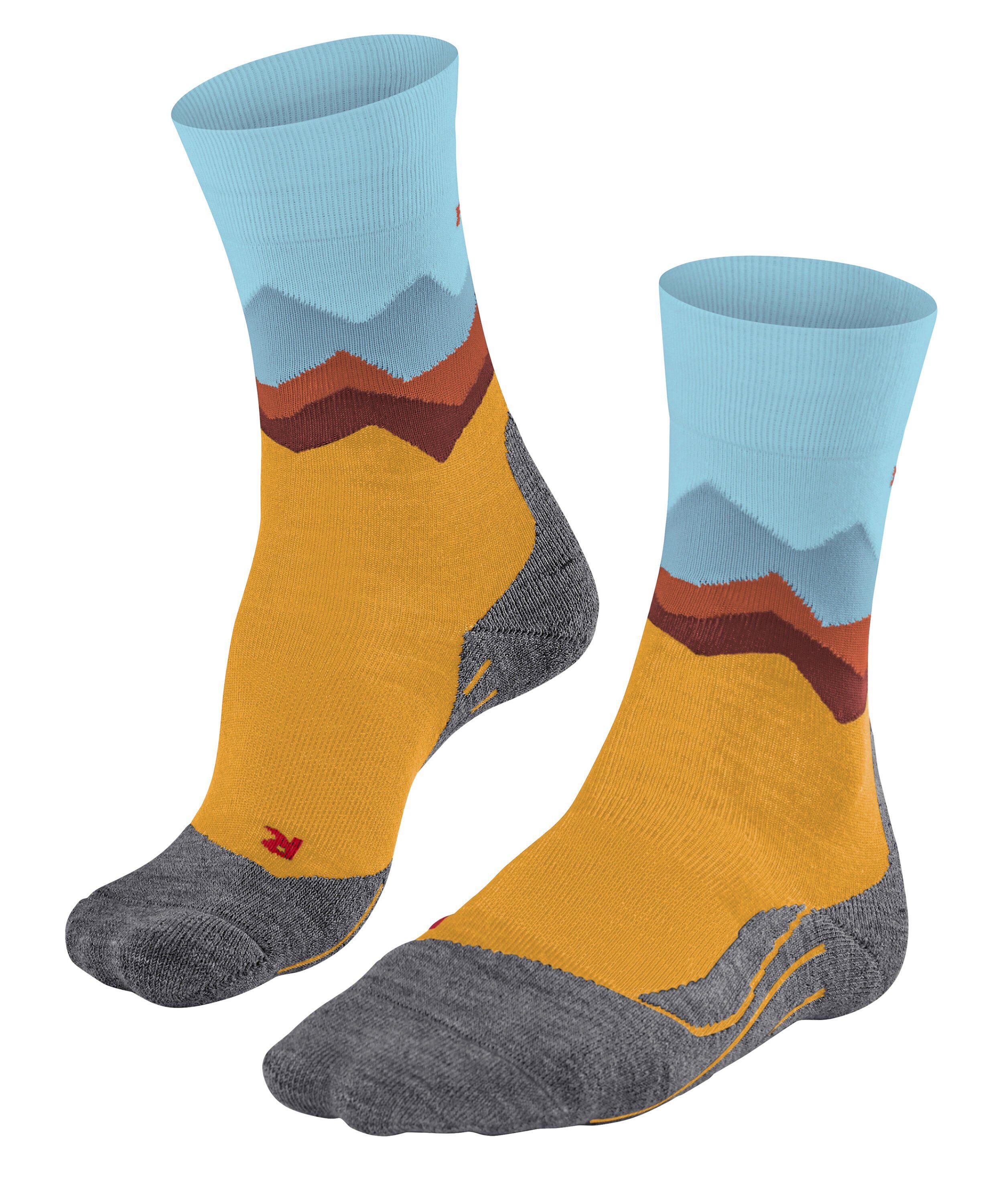 FALKE Wandersocken TK2 Explore (1-Paar) hoher Komfort im Mittelgebirge lemonade (1301)