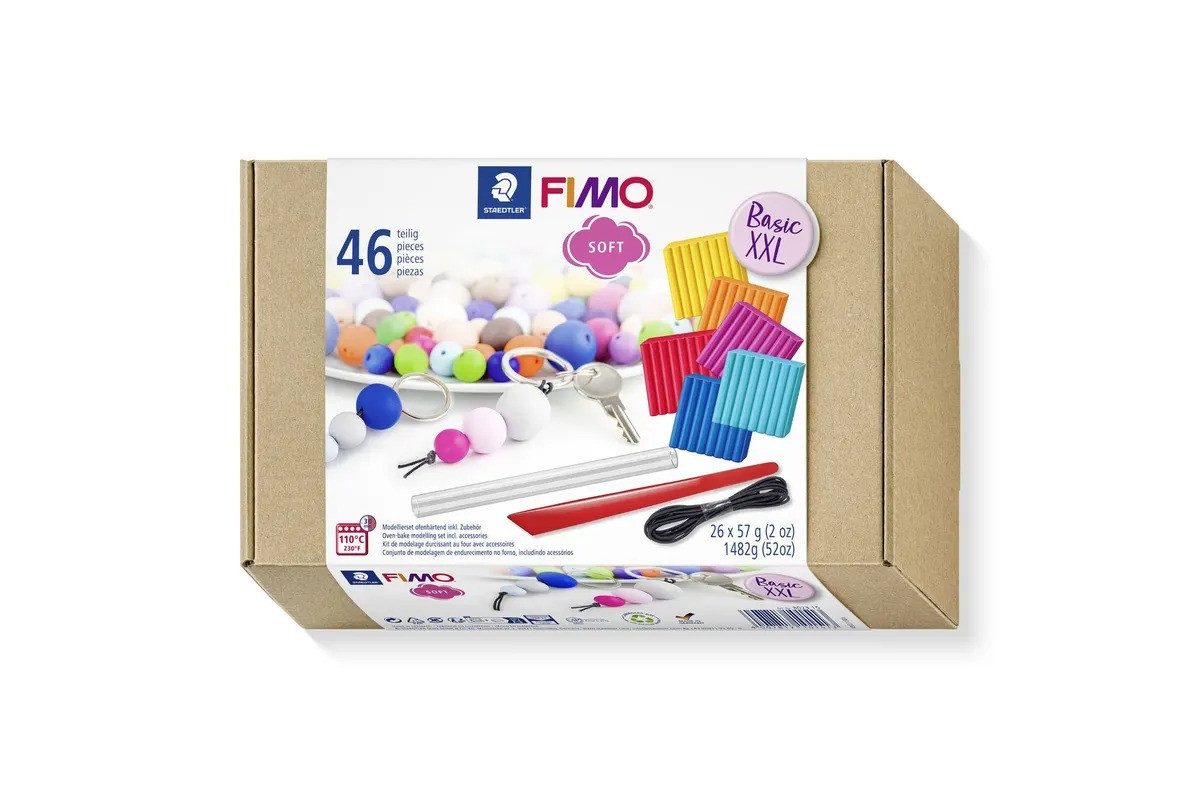 FIMO Modelliermasse FIMO soft Basic XXL