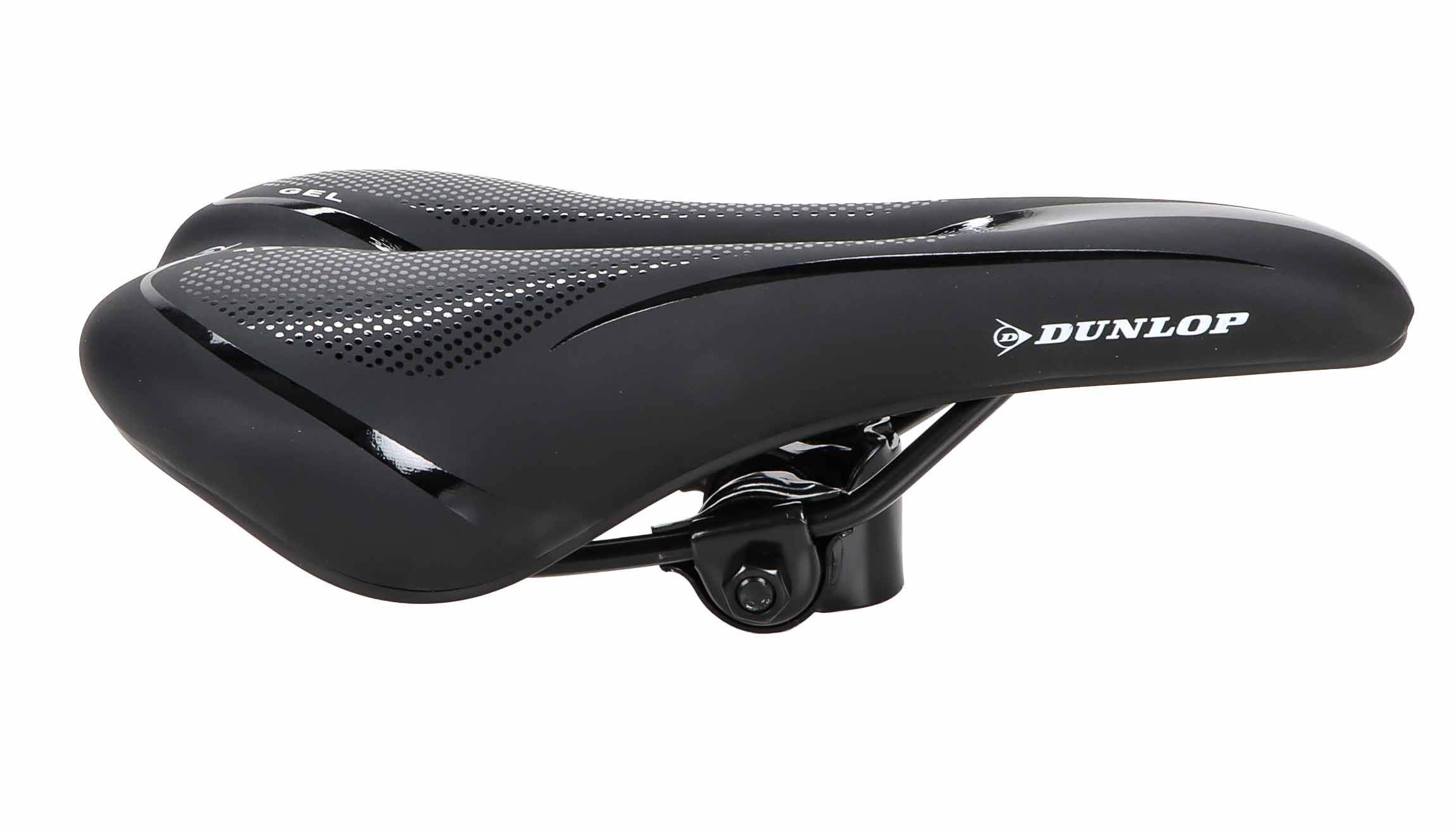 Dunlop Fahrradsattel Fahrradsattel gepolstert (1-tlg., Sattel ergonomisch geformt, Comfort Zone), Fahrradsattel für Damen und Herren – Bild 4 von 5