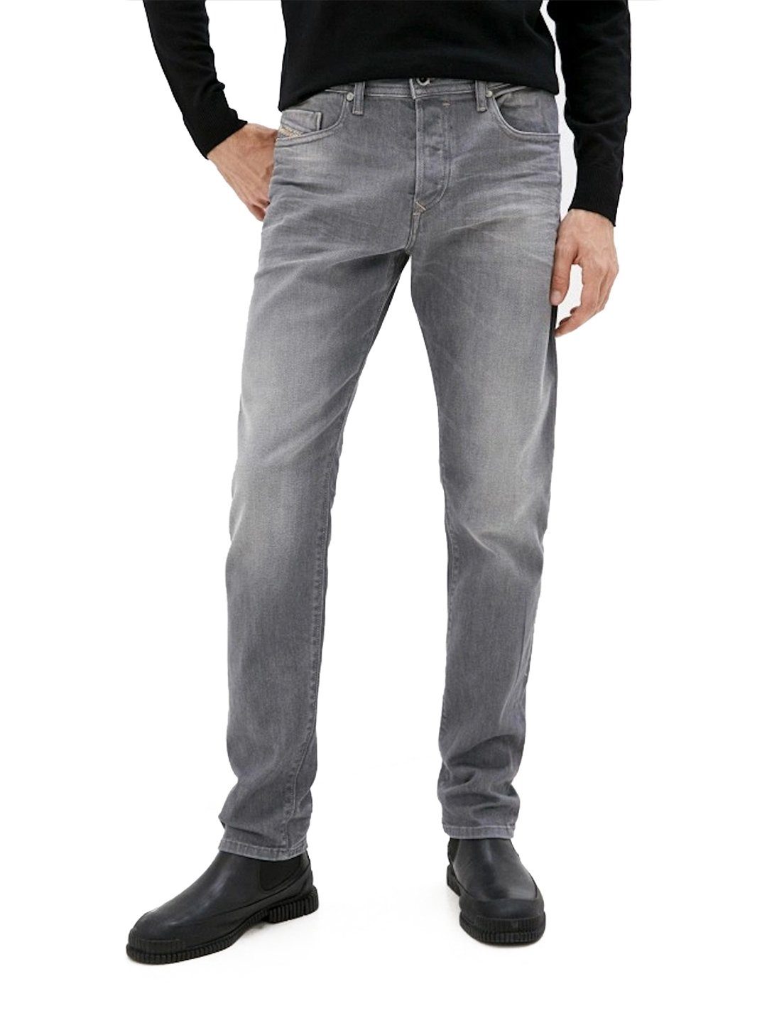 Diesel Tapered-fit-Jeans Regular Slim Stretch Hose - Buster R39N8