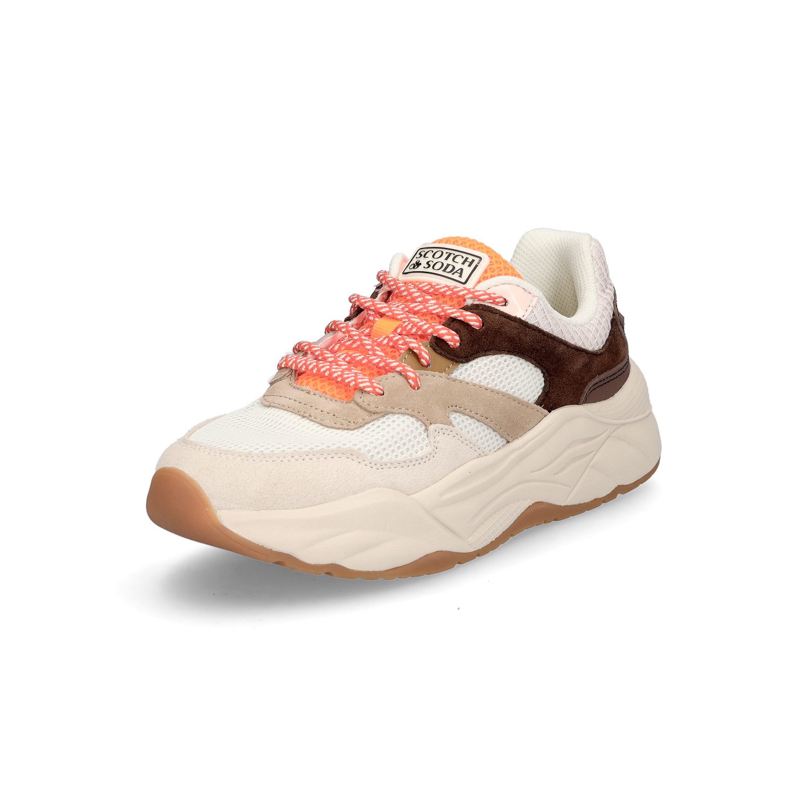 Scotch & Soda Damen Sneaker Celest beige orange Sneaker