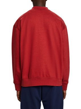 Esprit Sweatshirt Langärmliges Polo-Sweatshirt (1-tlg)