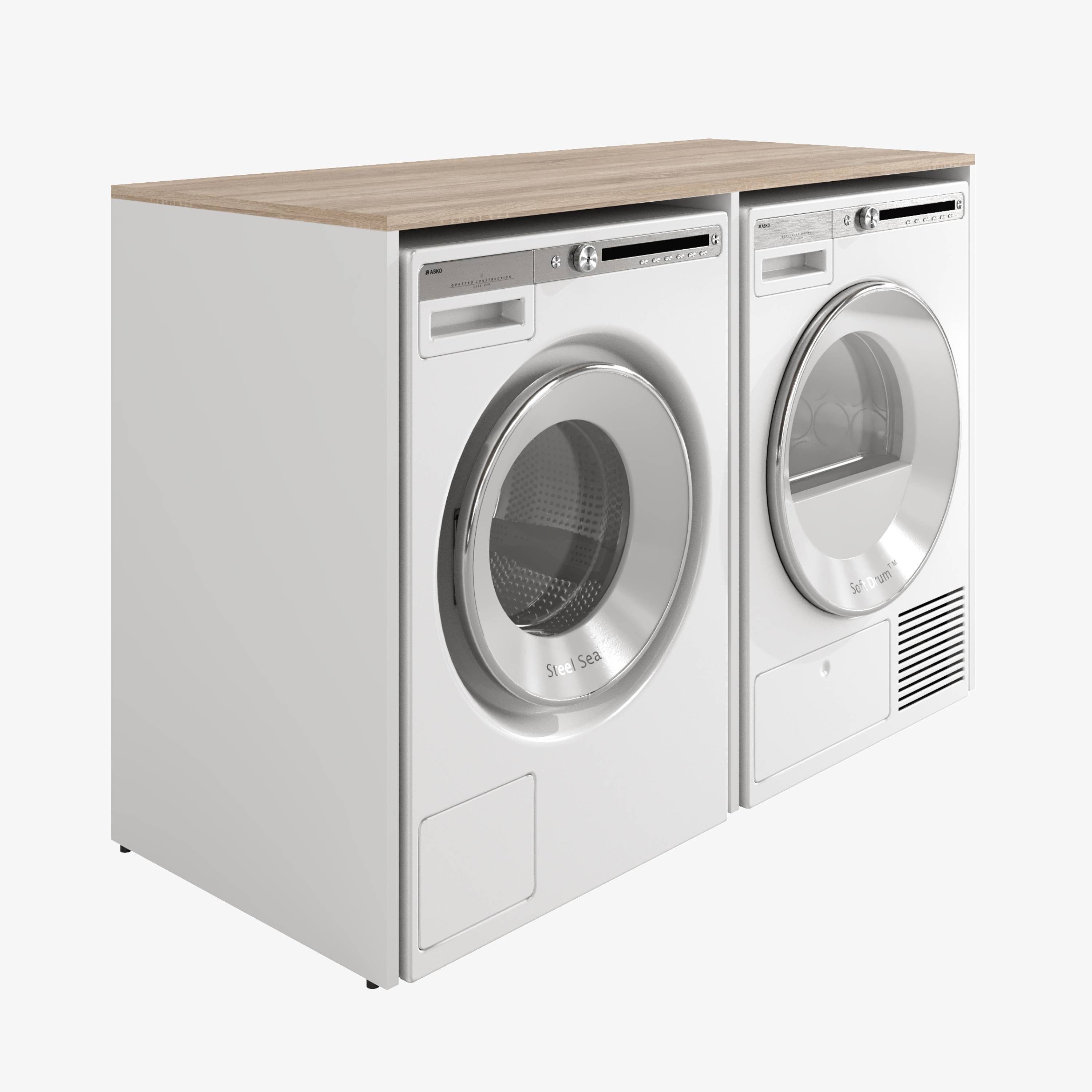 Platan Room Waschmaschinenumbauschrank DORA Waschmaschinenschrank 130 günstig online kaufen