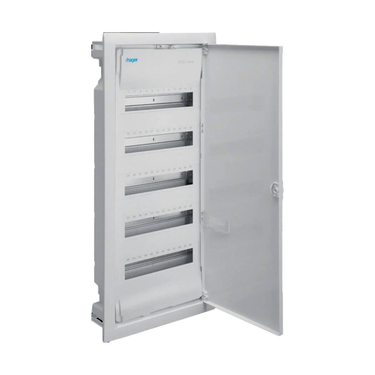 Hager AC-Verteilerblock Hager VU60NC Verteilerkasten VOLTA 5x12mod (1-St)