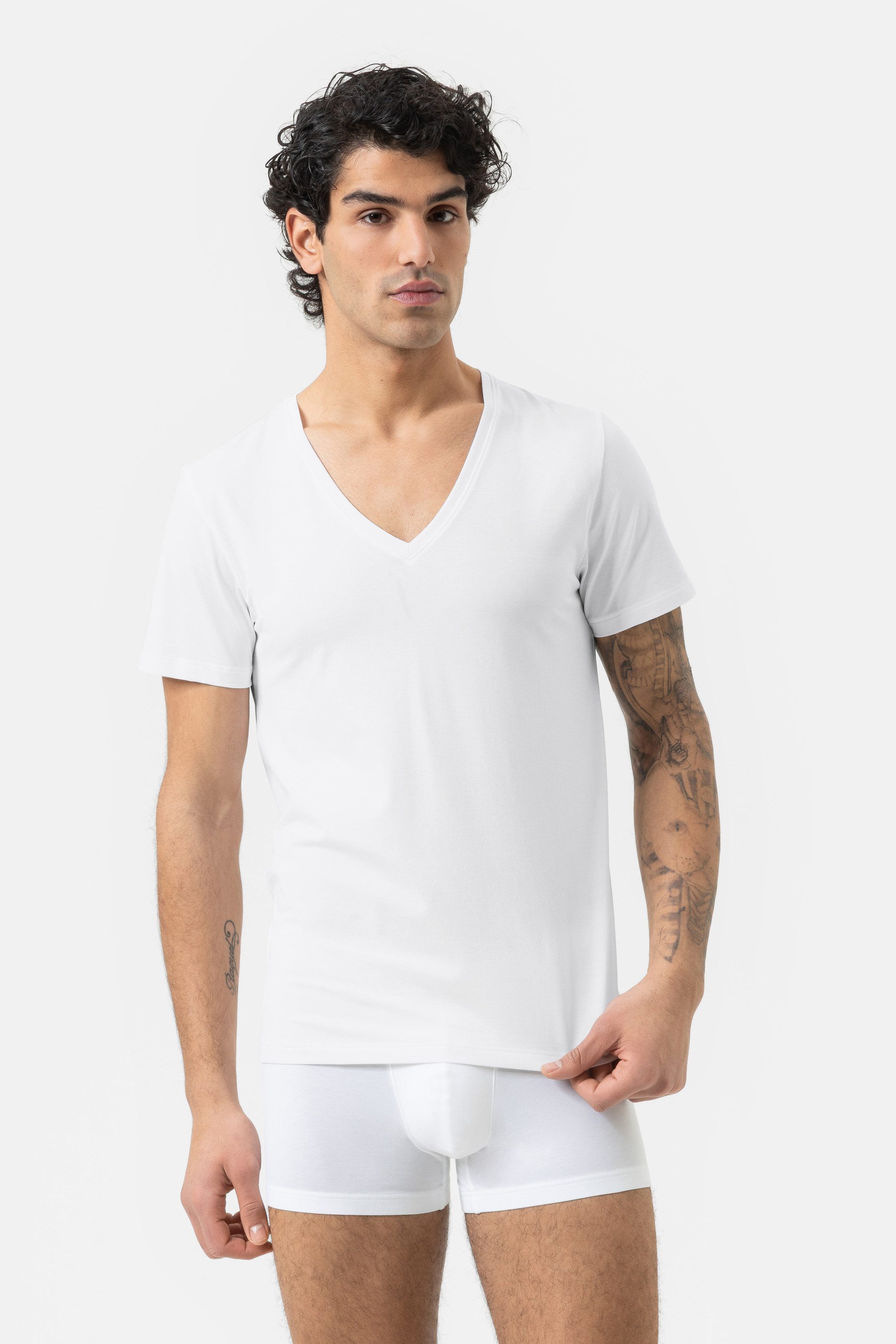 Mey Kurzarmshirt Mey T-Shirt Serie Mey 10 Out Of 10 Uni T-Shirt (1-tlg) Premium-Unterziehshirt, Zeitlos, Veredelte Baumwolle