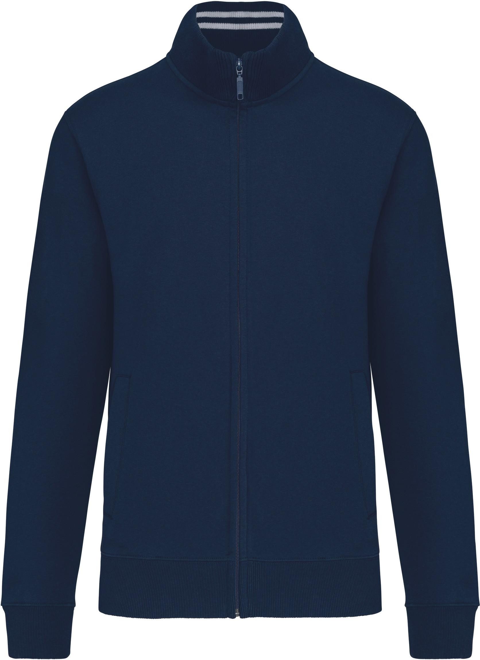 Outdoorjacke Herren Fleece-Sweater mit Reißverschluss