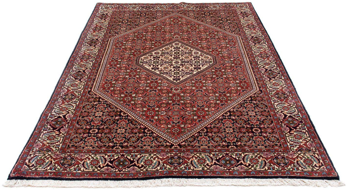 Wollteppich Bidjar - Zanjan Medaillon Rosso 224 x 140 cm, morgenland, rechteckig, Höhe: 15 mm, Unikat mit Zertifikat