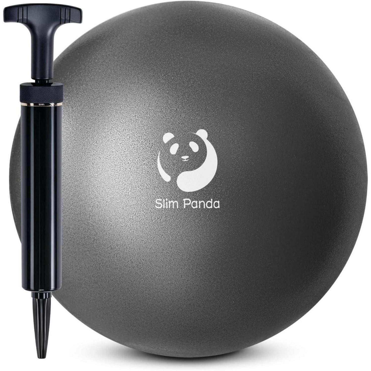 Gymnastikball Gymnastikball klein 23 25 cm Pilates Yoga Balance Schwarz Pumpe