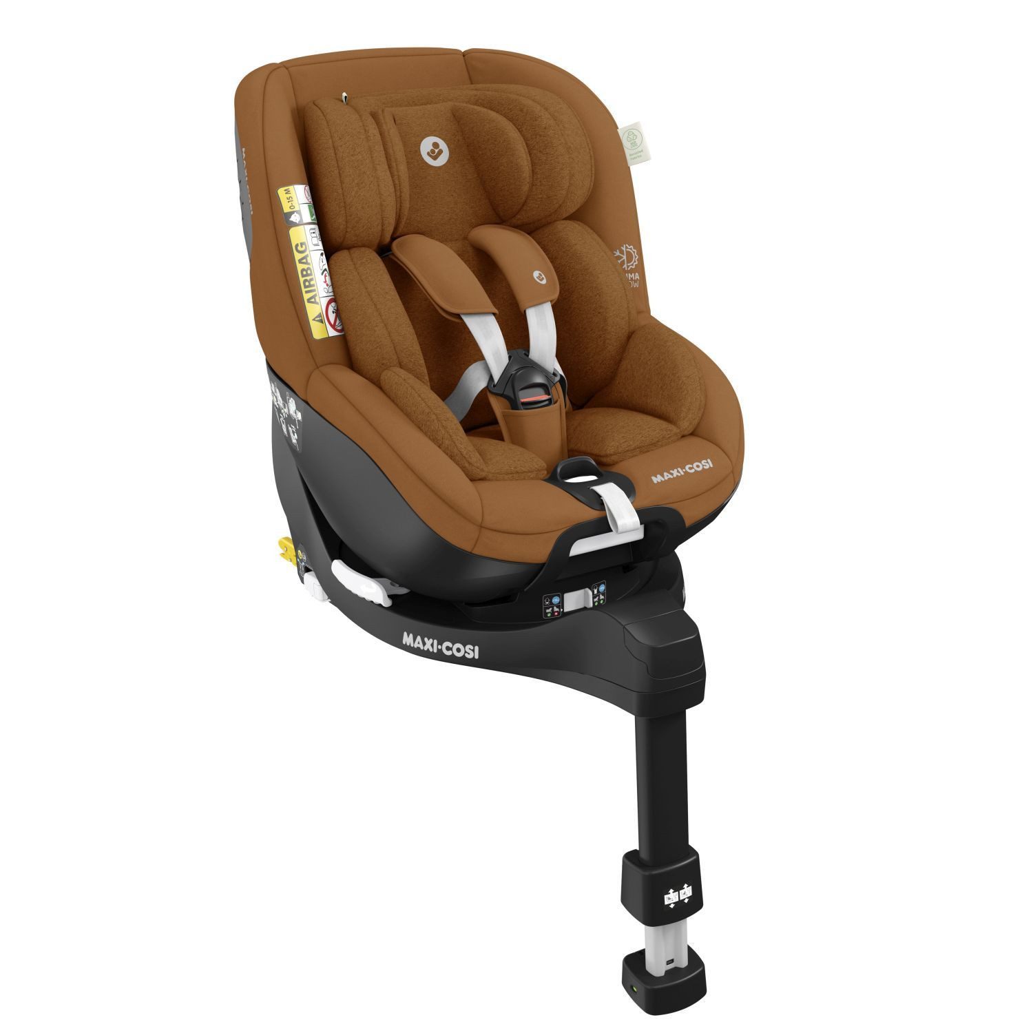Autokindersitz Authentic Cognac