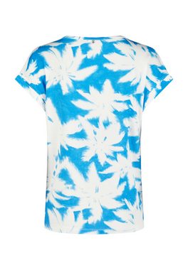 MARC AUREL T-Shirt mit Palmenprint