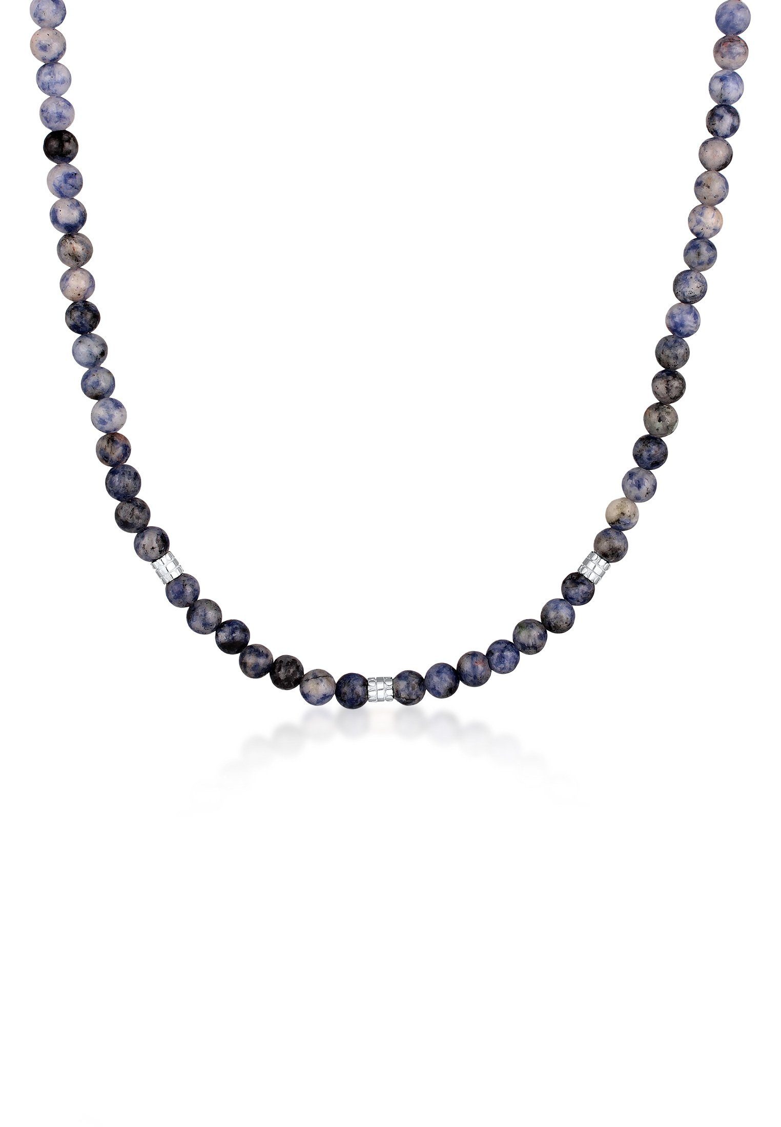 Silber Beads Achat Silberkette Kuzzoi Vintage Perlen 925