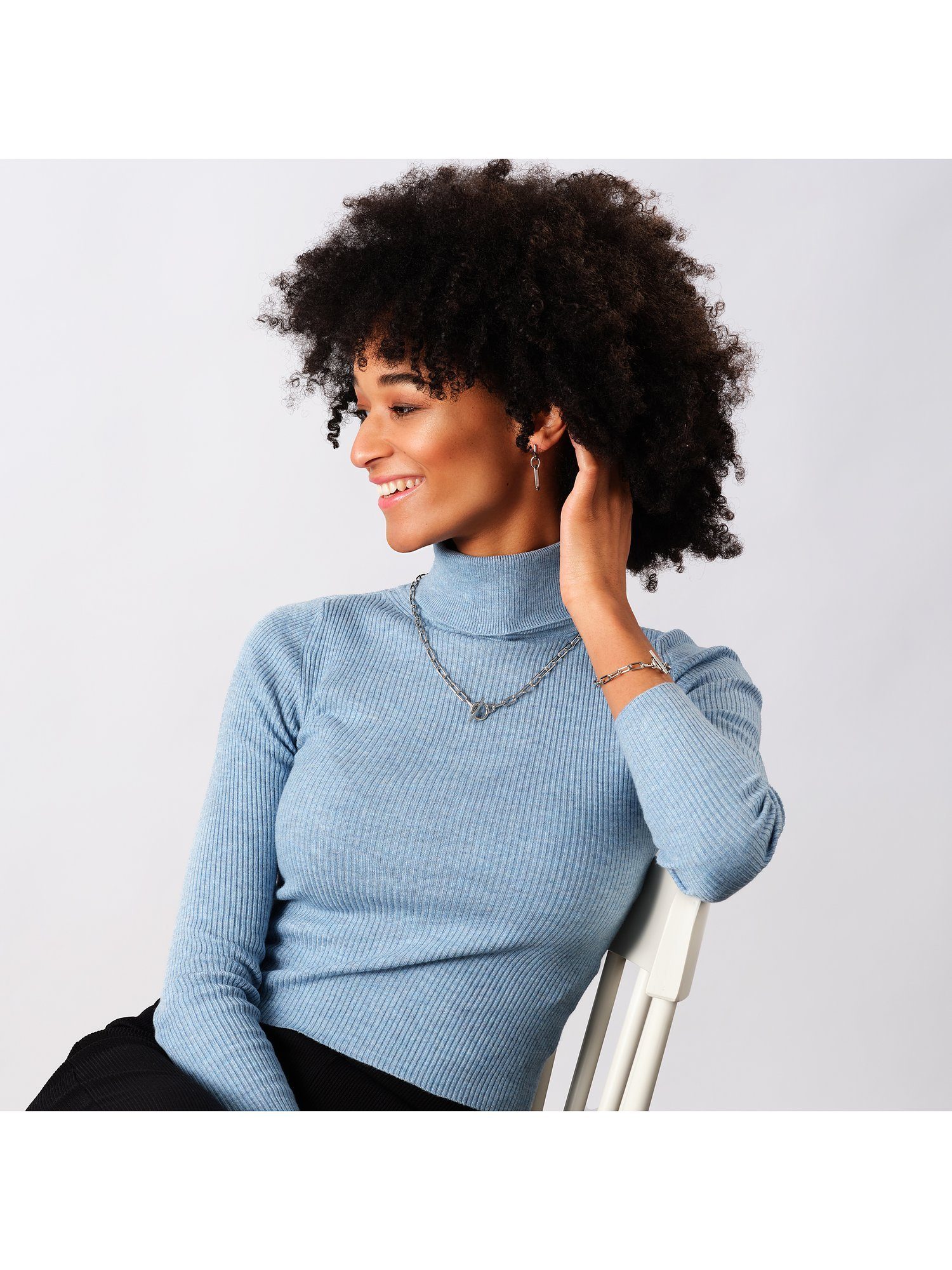 Esprit Paar Creolen ESPRIT Damen-Creolen Edelstahl (Paar), LINKED