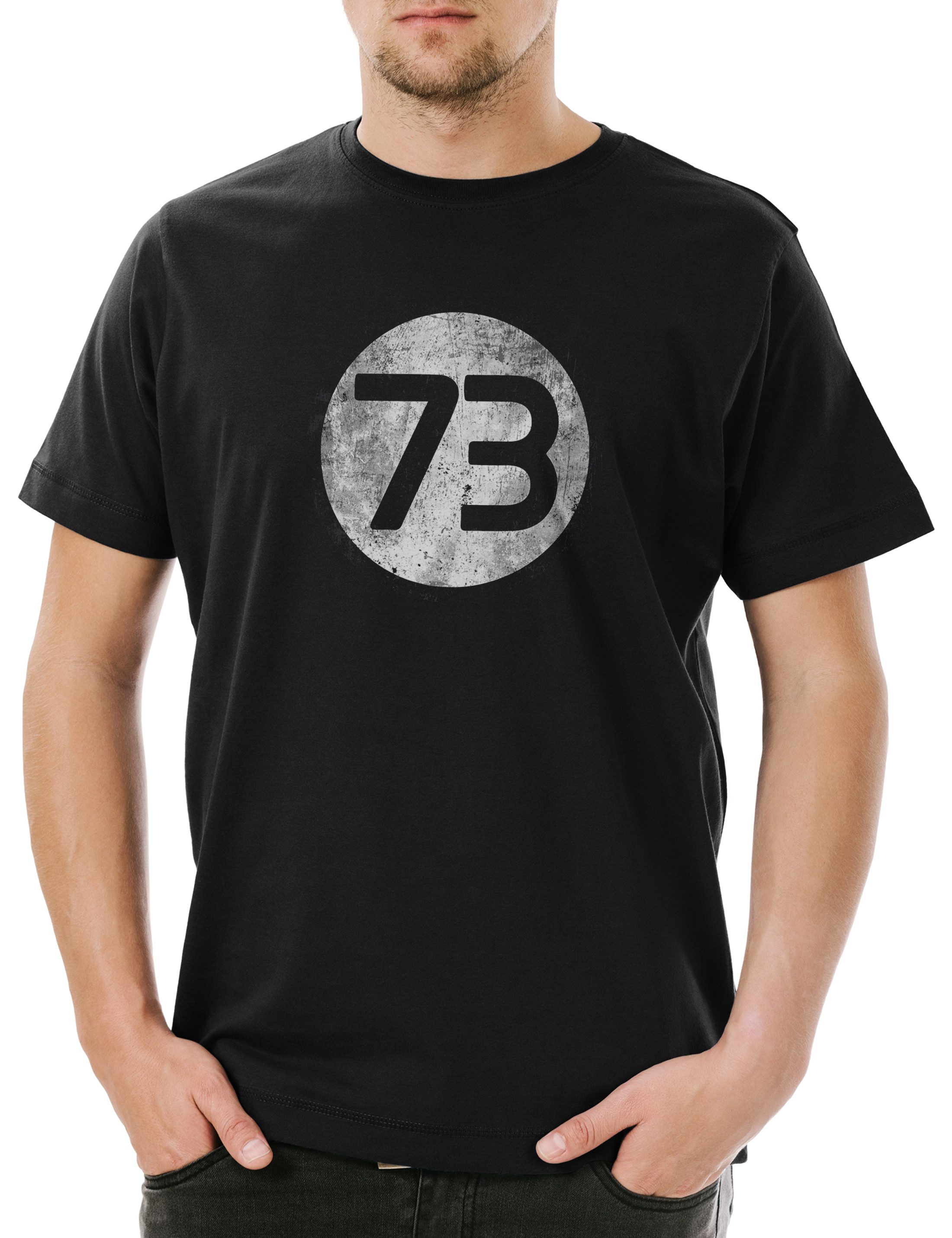 Urban Backwoods Print-Shirt Black Number 73 günstig online kaufen