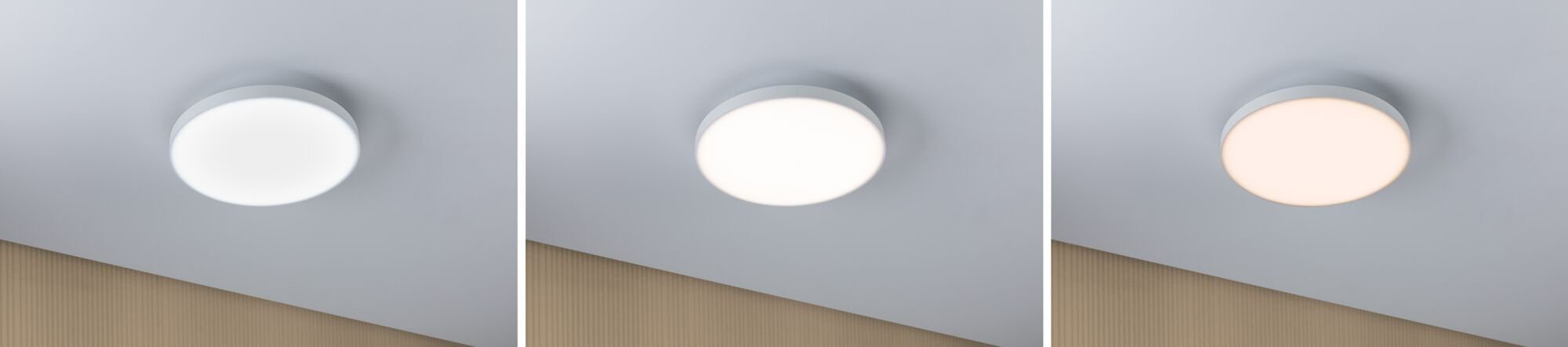 Paulmann LED Panel Velora, Tageslichtweiß fest LED integriert