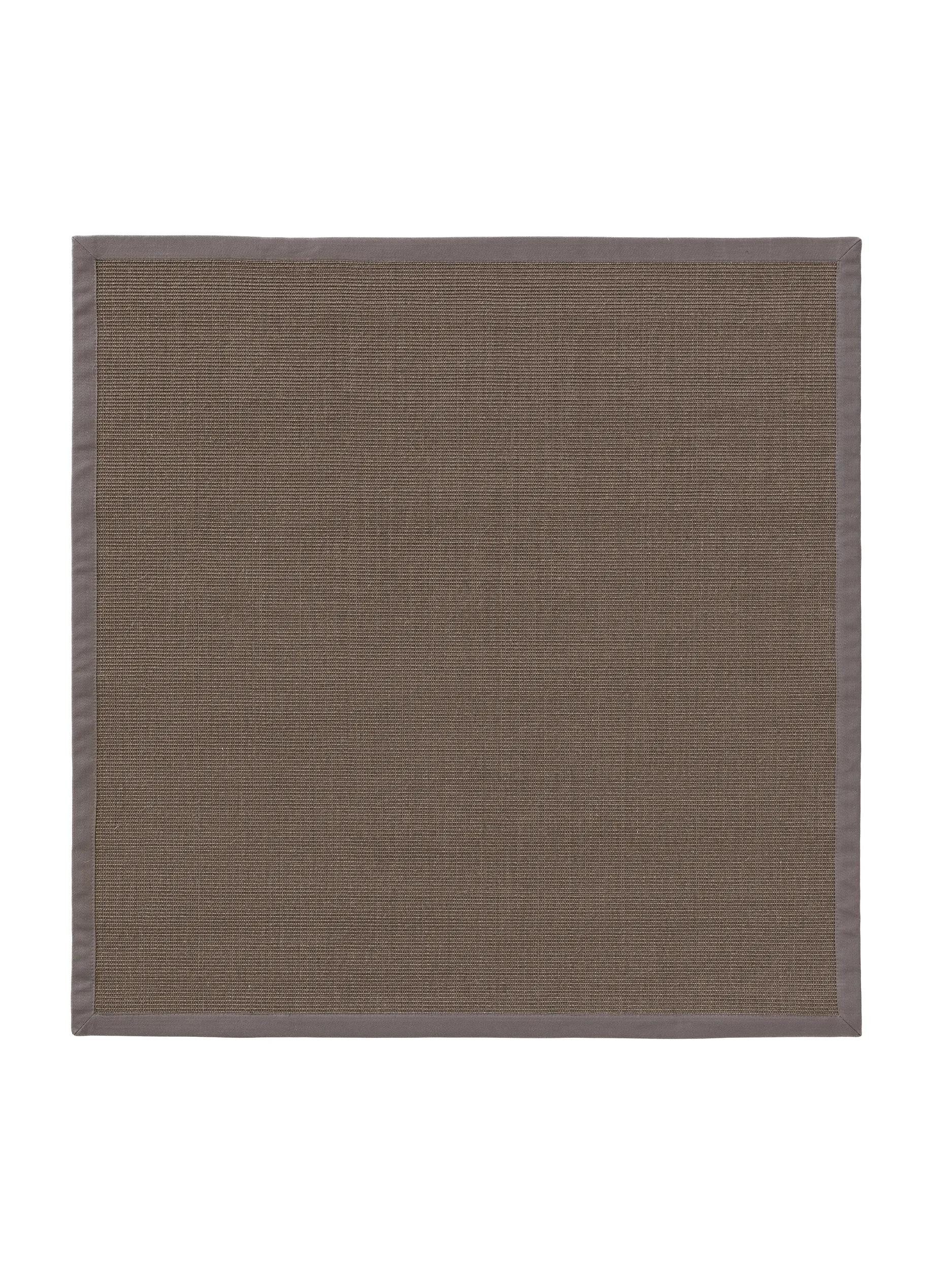 benuta Sisalteppich Sana, quadratisch, Höhe: 5 mm, 100% Sisal Naturfaser, Teppich Wohnzimmer, Esszimmer, Schlafzimmer