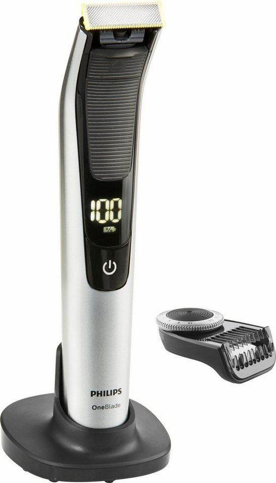 0 trimmer mm Pro Wet Herrenrasierer Philips QP6520/30, OneBlade Akku, 0 trimmer mm Pro Wet Herrenrasierer Philips QP6520/30, OneBlade Akku,