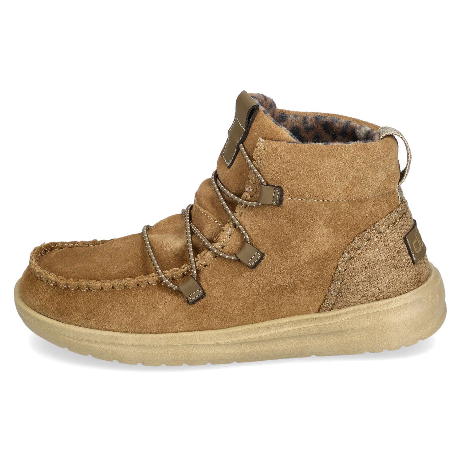 Stiefel Dude Hey Dude Chestnut Suede Eloise Hey