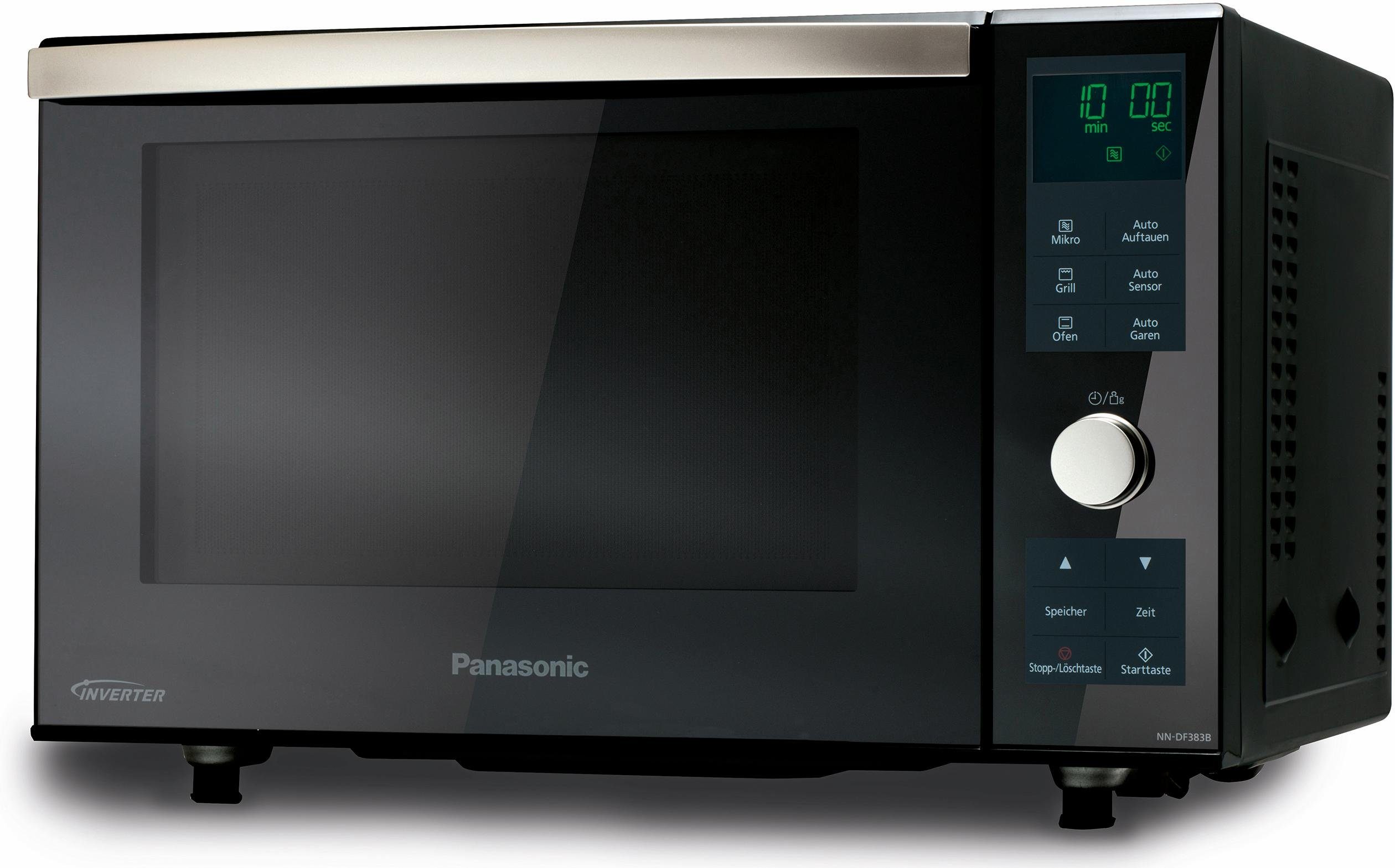 Panasonic Mikrowelle NN-DF383BGPG, 1000 W, mit Grill ...