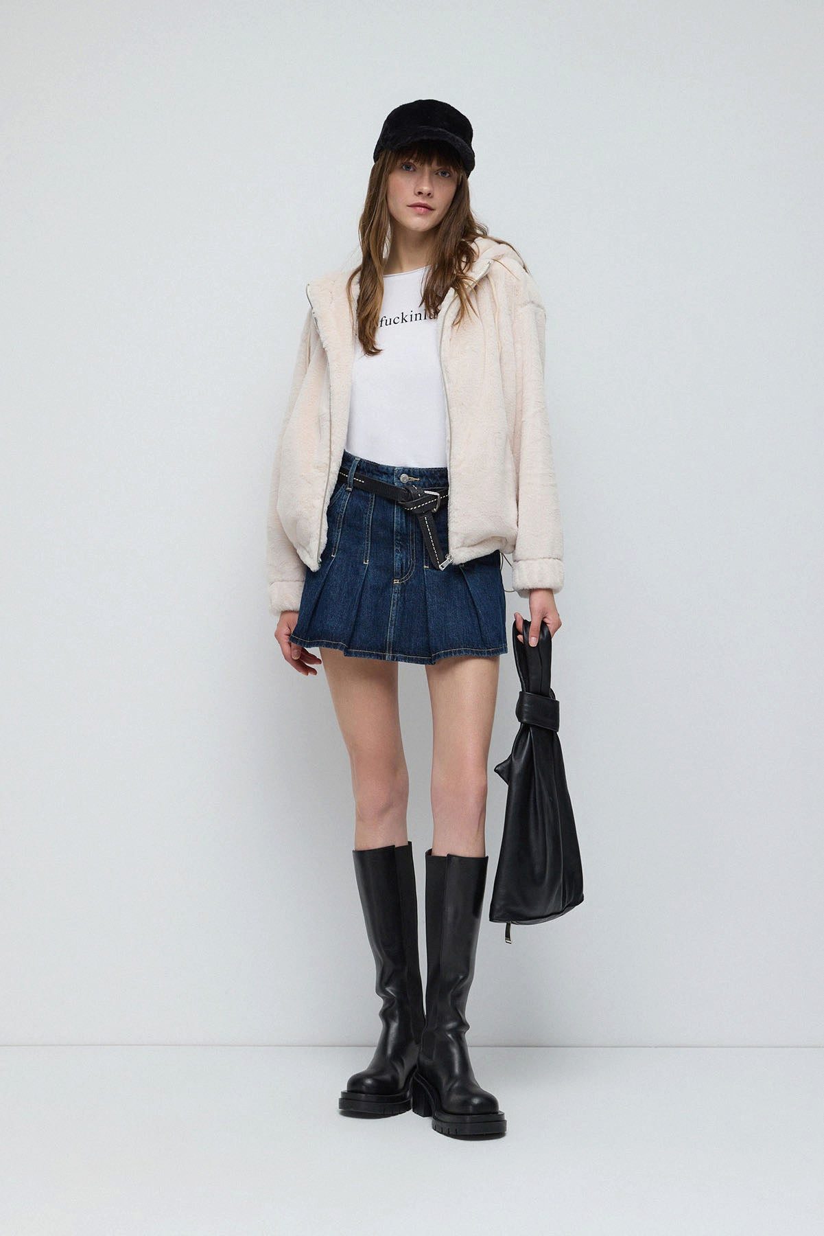 No Matter What Windbreaker Ecru Reißverschluss-Fleecejacke günstig online kaufen