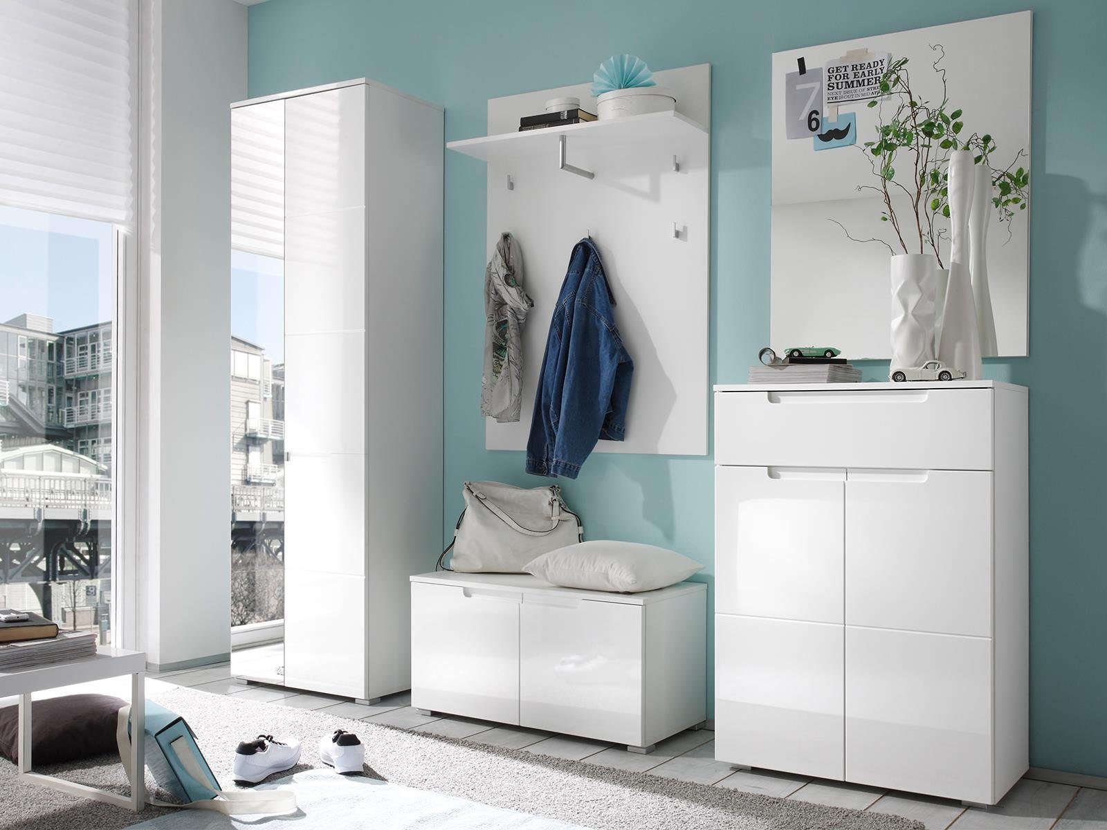 First LOOK Garderobenschrank 60 x 198 x 40 cm (B/H/T)