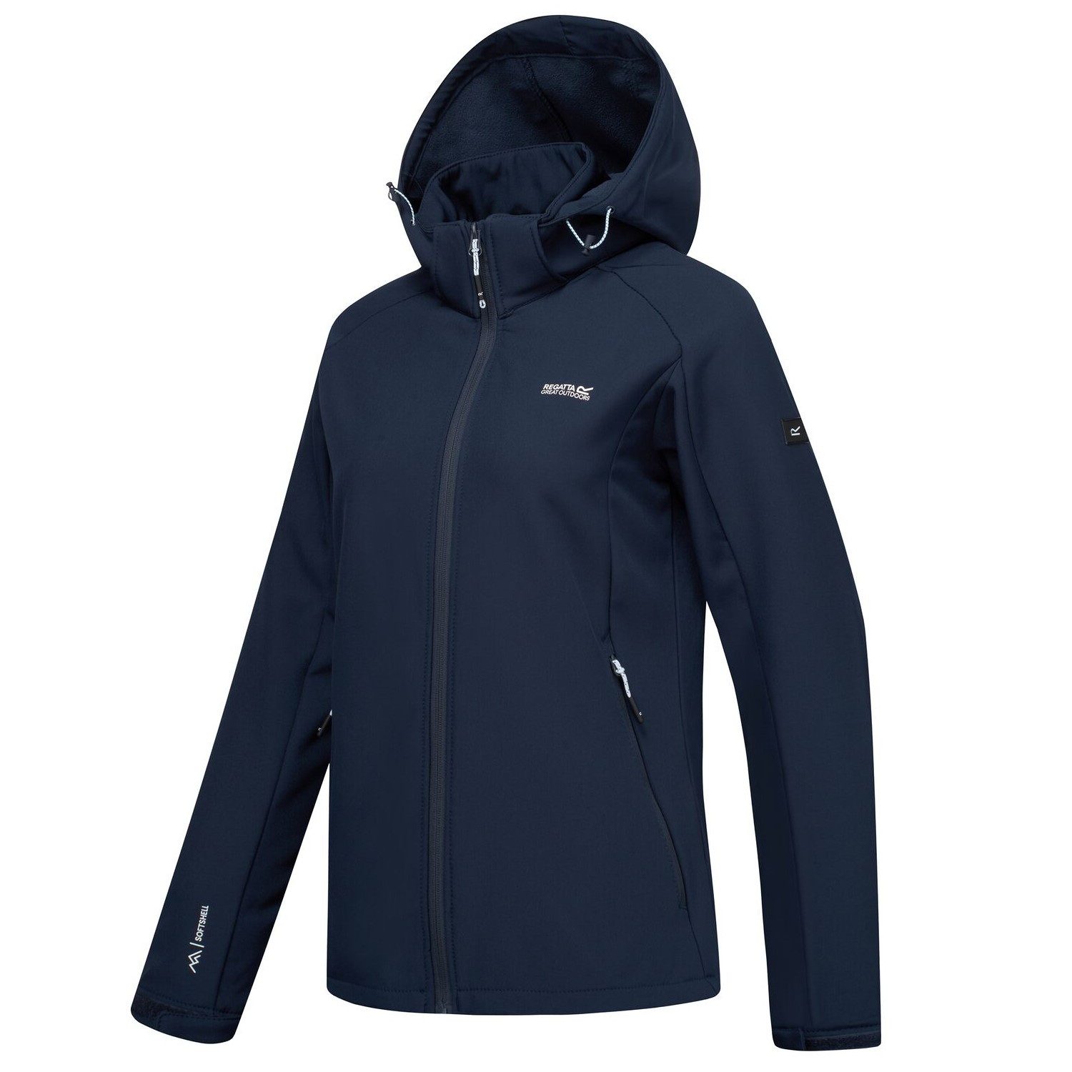 Regatta Softshelljacke Deyana mit abnhembare Kapuze