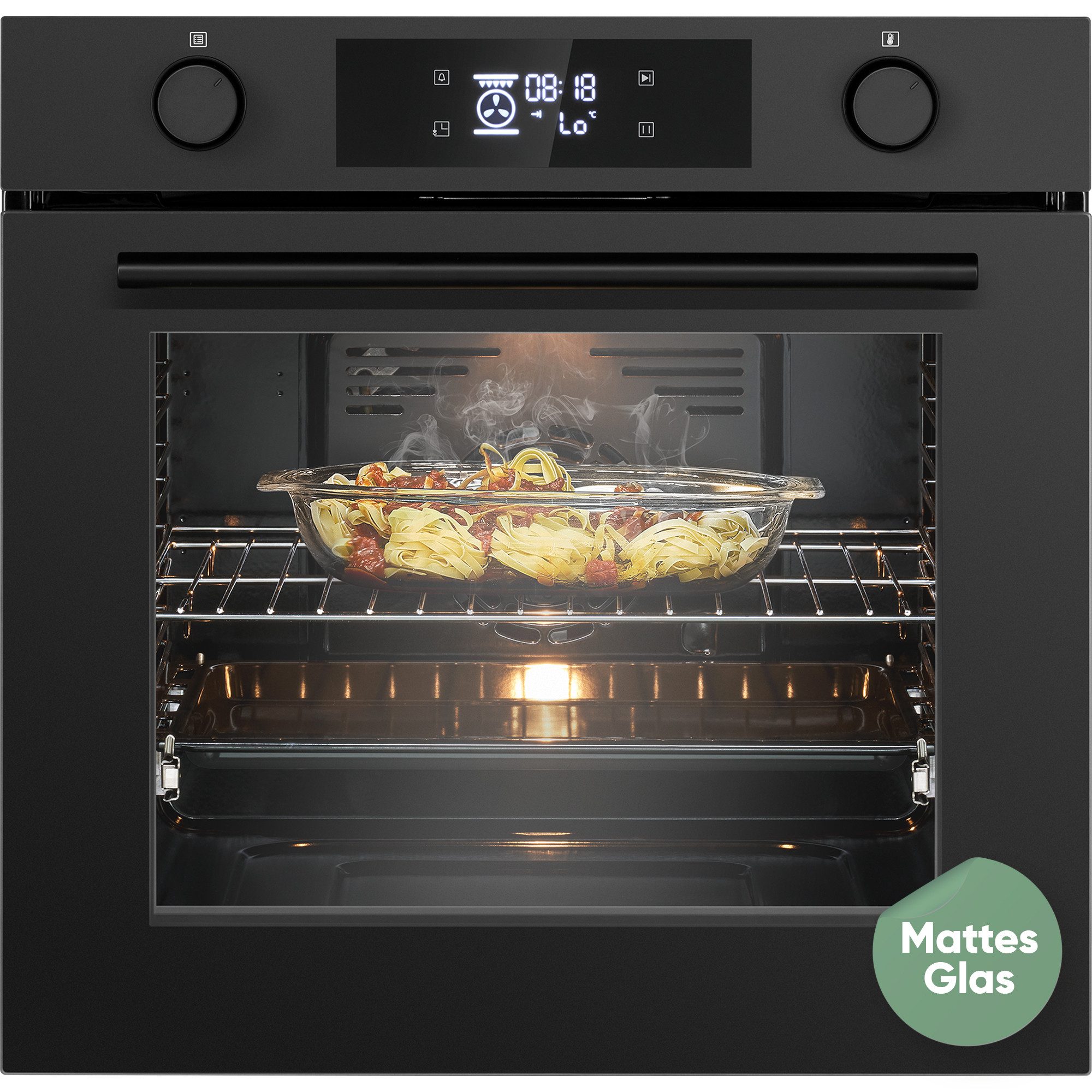 BOMANN Einbaubackofen EBO 7913, mit mattem Glas, Energieklasse A, Grill, Heißluft