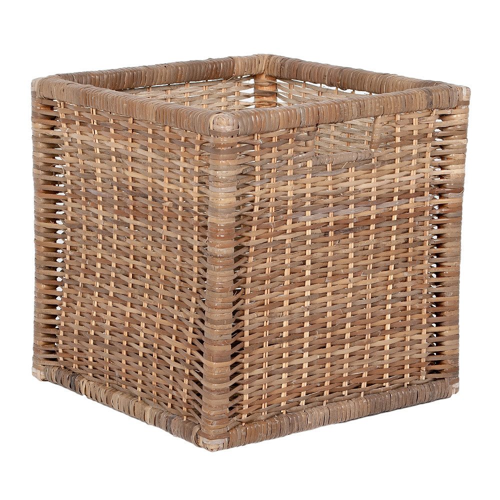 LebensWohnArt Dekokorb Rattan Korb CESTA-Big Grey. € 28,90