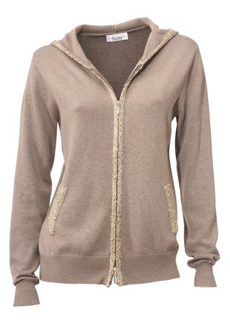 HEINE CASUAL кардиган с 2 Wege-Zipper