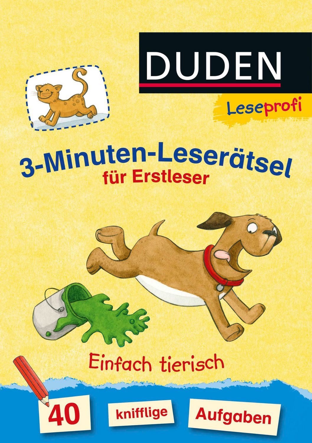 Duden Leseprofi – 3-Minuten-Leserätsel für Erstleser: Einfach tierisch / Susanna Moll