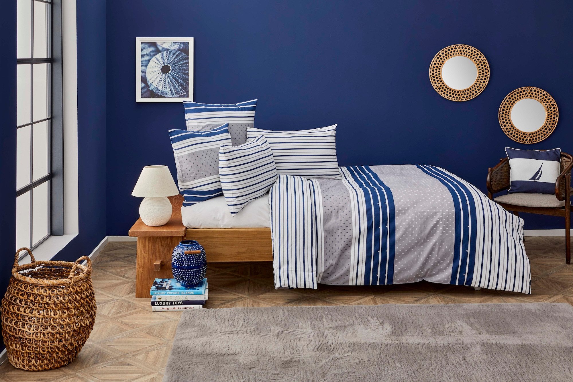 NAUTICA HOME Bettwäsche Nautica Bettwäsche-Set BORNEA günstig online kaufen