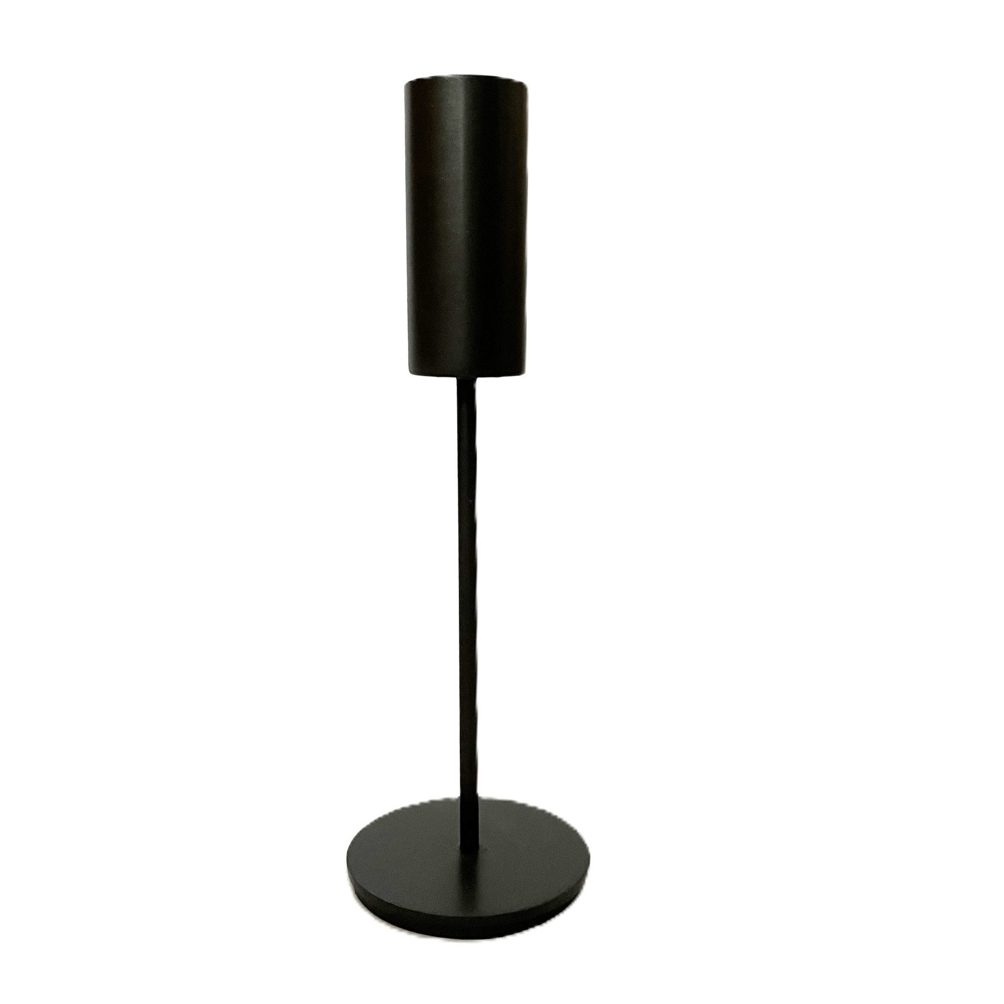 Light & Living Teelichthalter Teelichthalter Modern Design Schlicht Schwarz 30 cm, Modernes Design, Teelichtständer