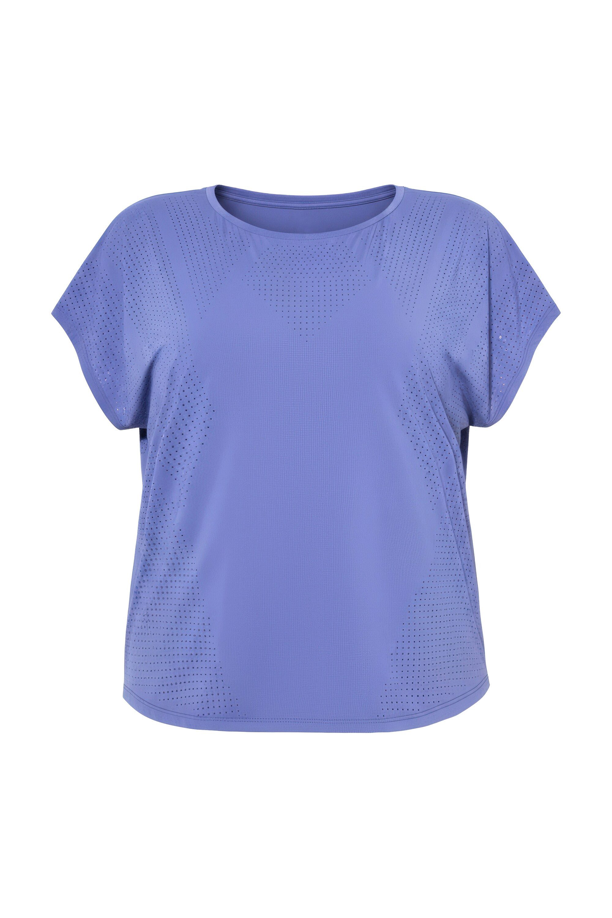 Studio Untold T-Shirt Sport-Shirt Oversize Shape Perforierungen günstig online kaufen