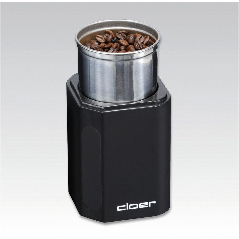 Cloer Kaffeemühle 7580 - Kaffeemühle - schwarz, 200 W