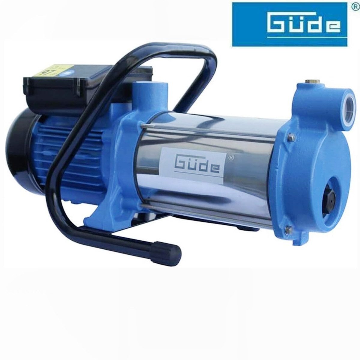 Güde Akku-Gartenpumpe Güde Gartenpumpe MP 120/5A/GJ Wasserpumpe Jetpumpe, 5400 l/h, 1300 W