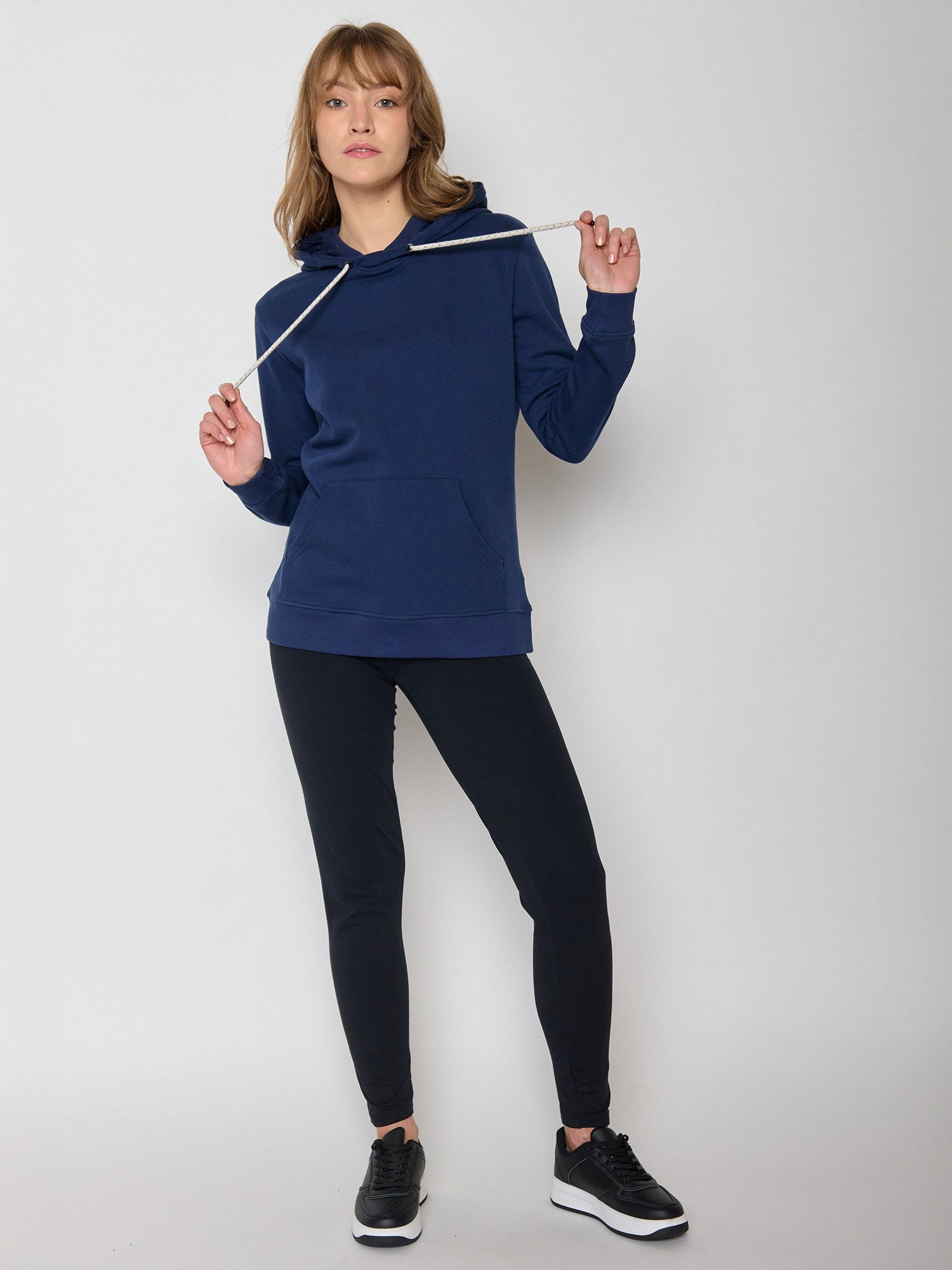 GREENBOMB Hoodie Chipper Basic Motiv Basic (1) 100 % Bio-Baumwolle, GOTS-zertifiziert, weicher, angenehmer Stoff