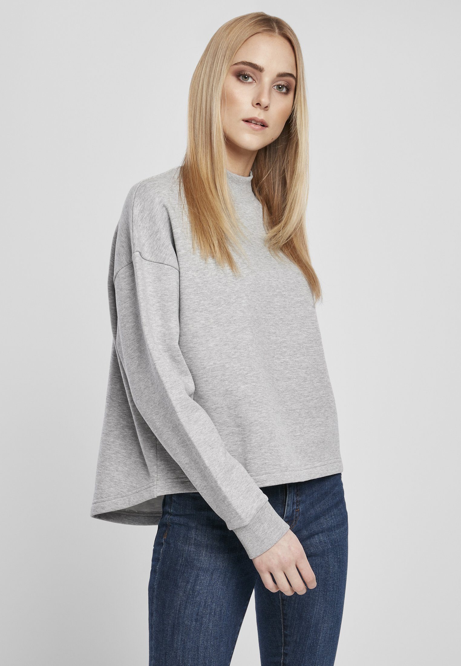ladies grey sweatshirt