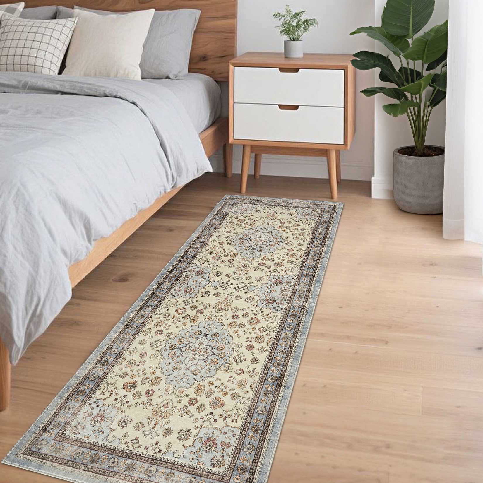 GarveeMore Teppich Teppich Wohnzimmer Vintage Teppiche Schlafzimmer günstig online kaufen