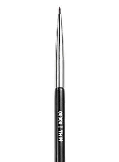 Maskworld Theaterschminke Schminkpinsel ultra fein 00000 THIN, Professioneller Make-up Pinsel für feinste Linien und Haarzeichnungen