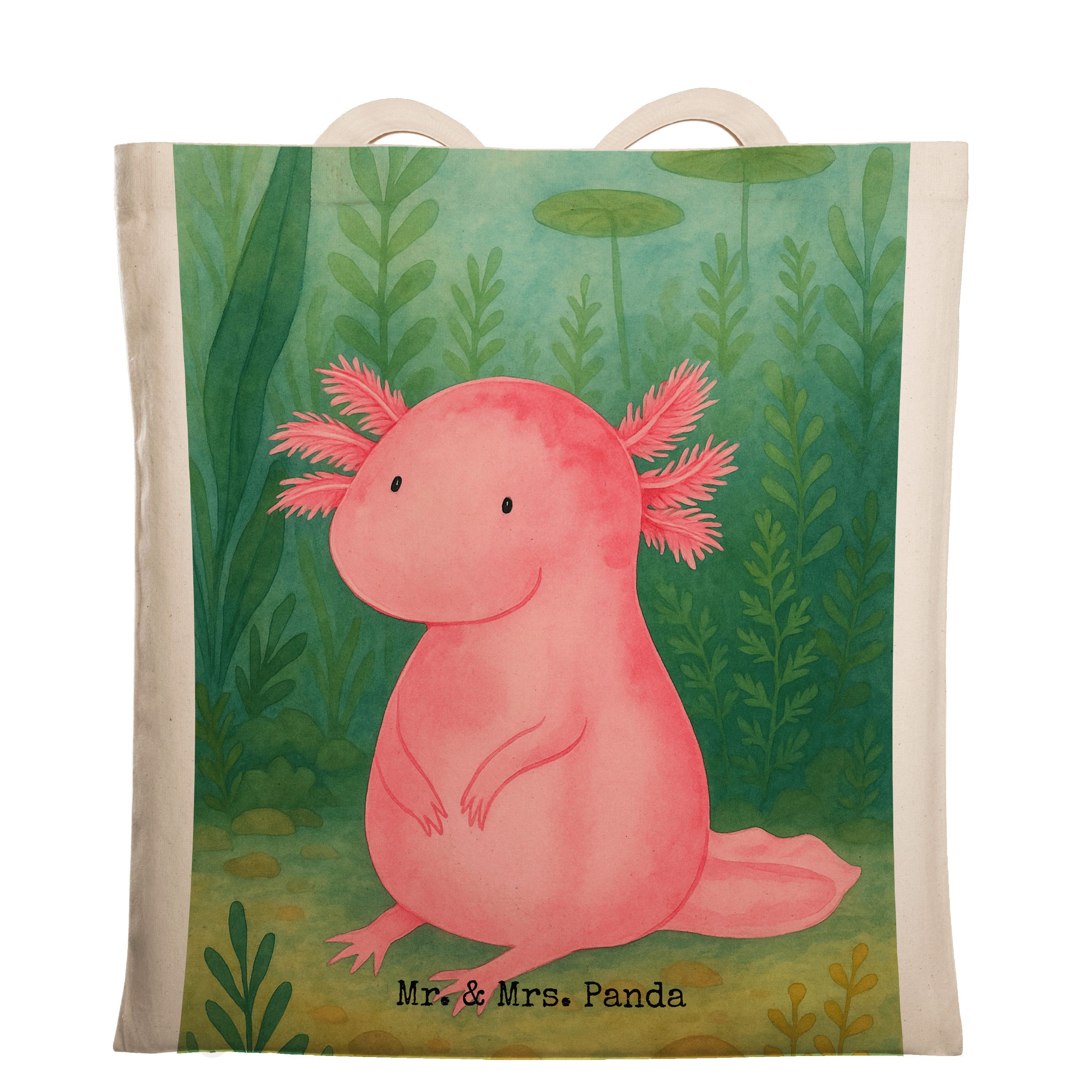 Tragetasche Axolotl Niedlich Design