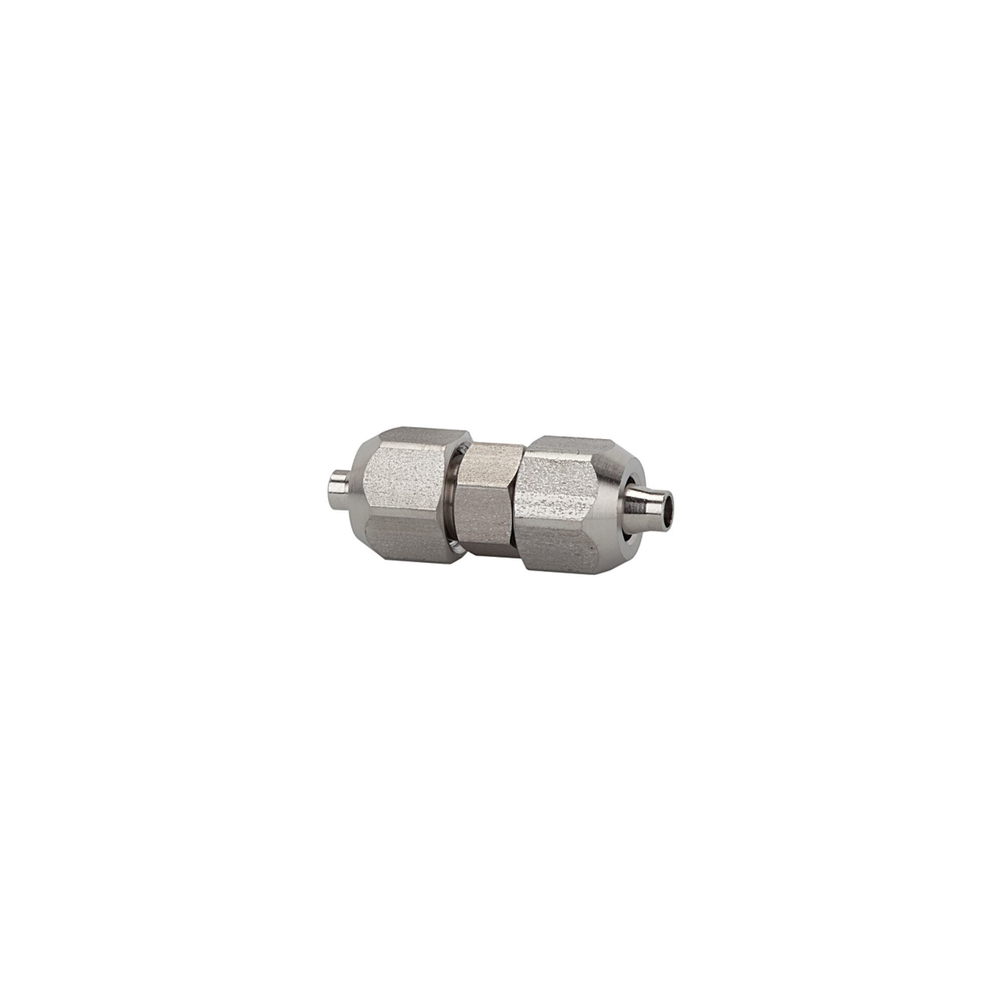 RIEGLER Steckfitting Riegler Gerader Verbinder, für Schlauch 6/4 mm, SW1 12, SW2 10, ES 1.4