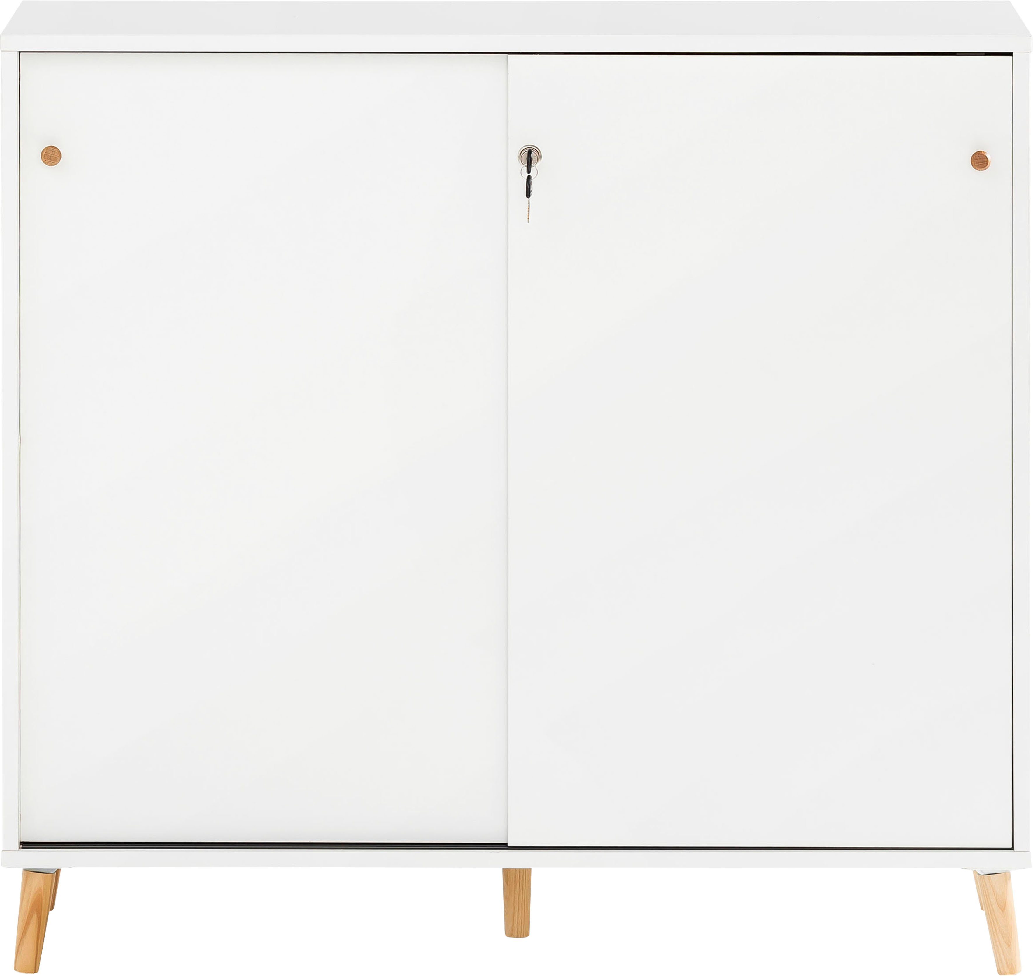 Schildmeyer Aktenschrank Serie 500 cm, weiß Breite weiß | 100 abschließbar